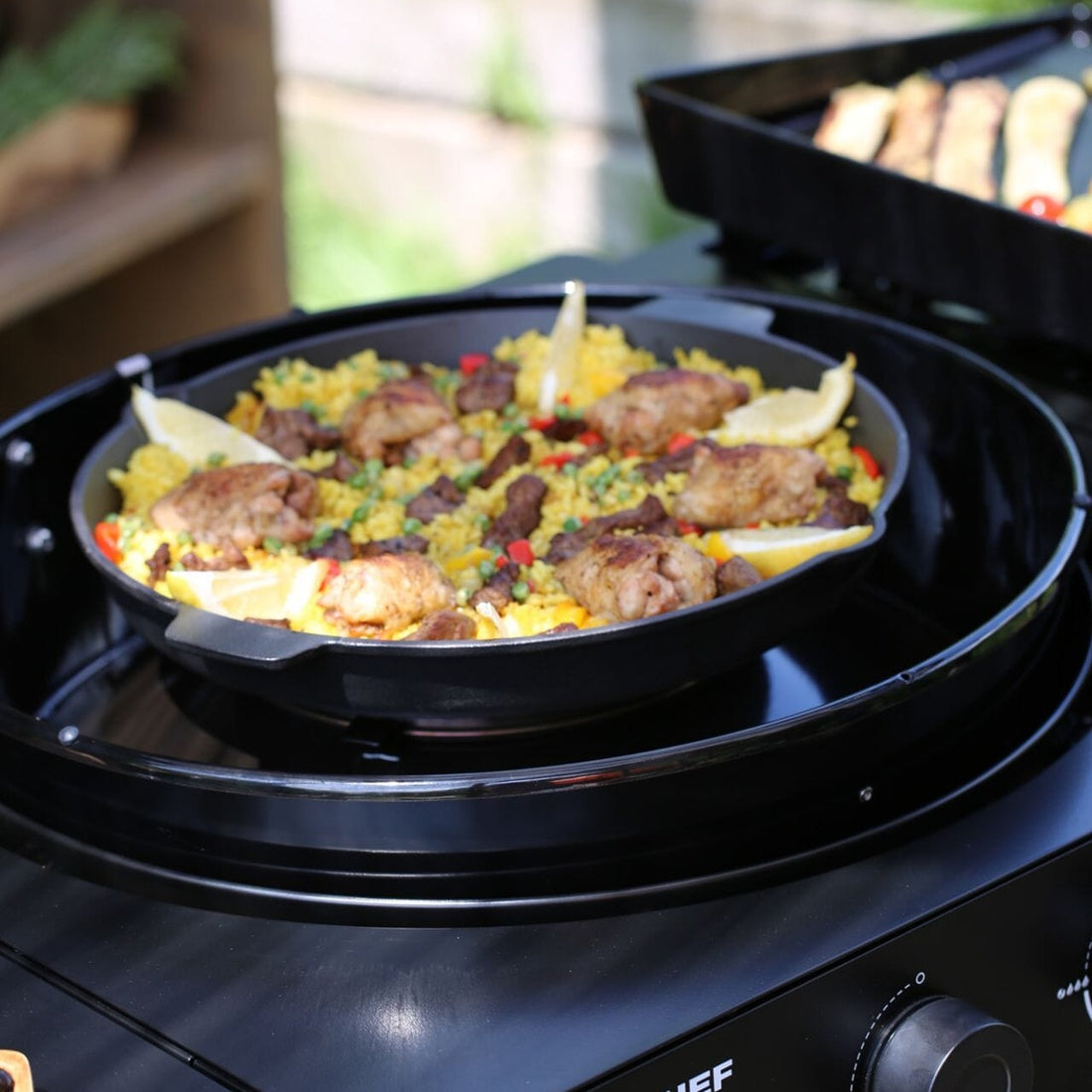 OutdoorChef - CAST IRON PAN 28CM