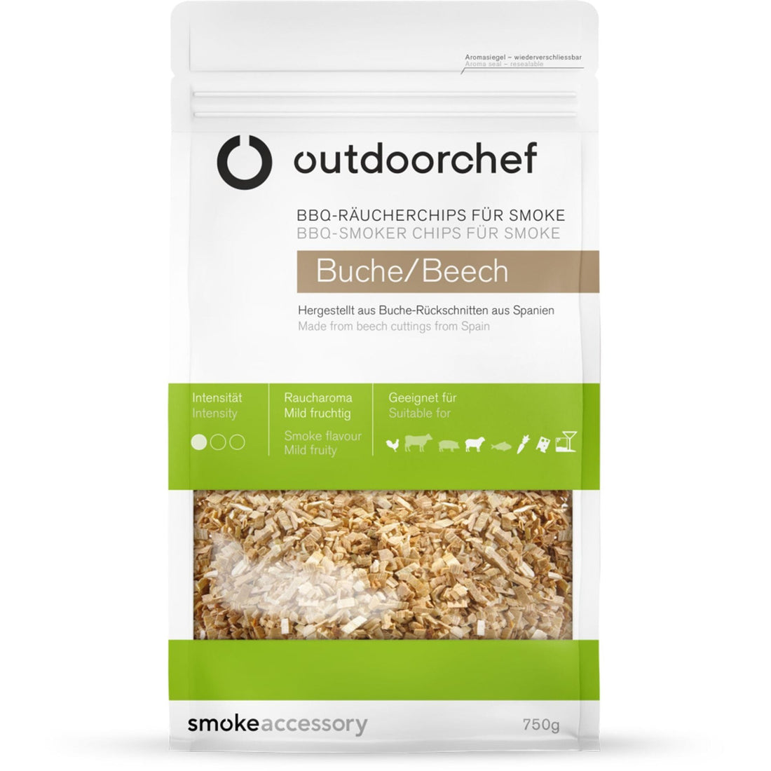 OutdoorChef - SMOKING CHIPS BEECH FOR SMOKE