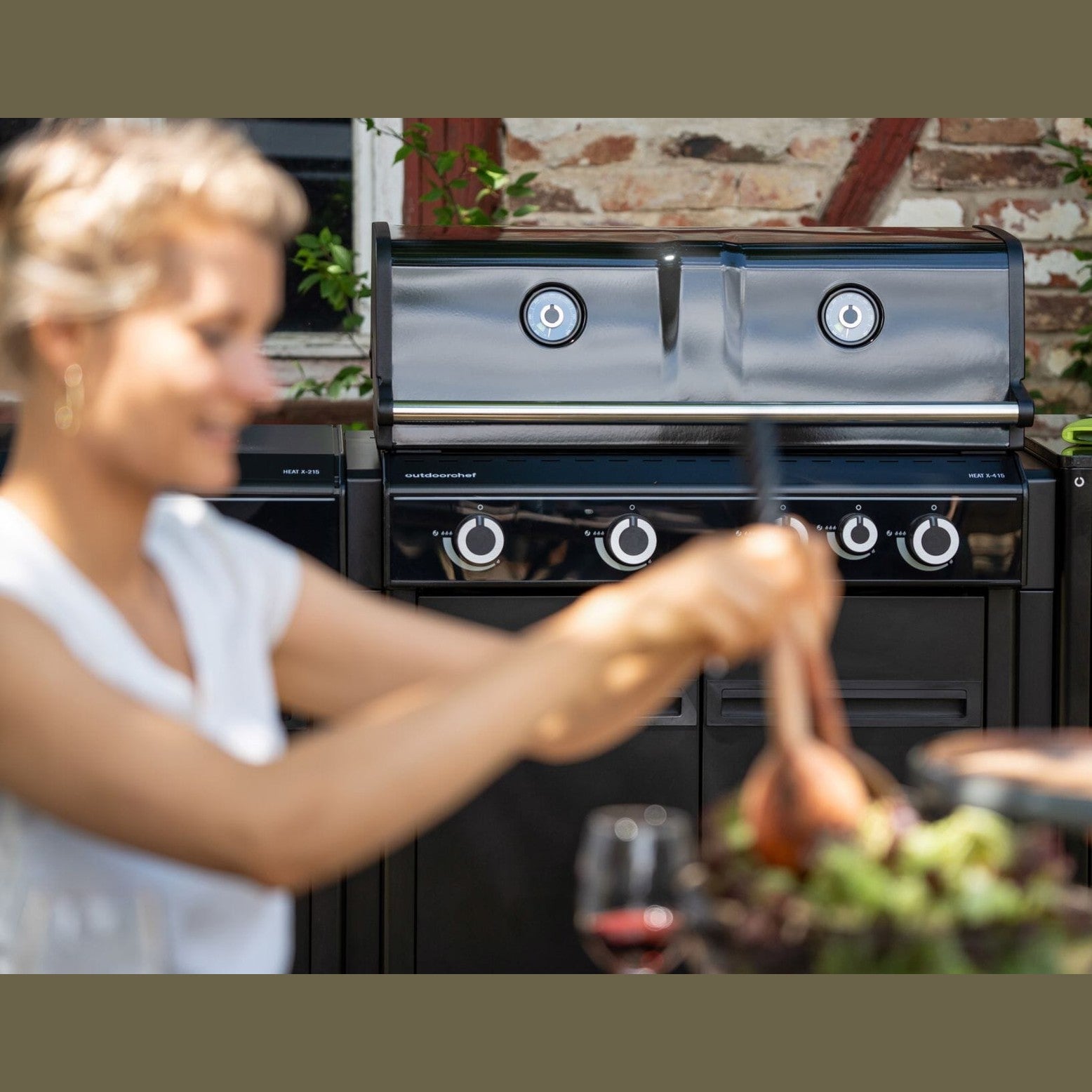 OutdoorChef - OUTDOOR KITCHEN HEAT X-415 30MB STAINLESS STEEL