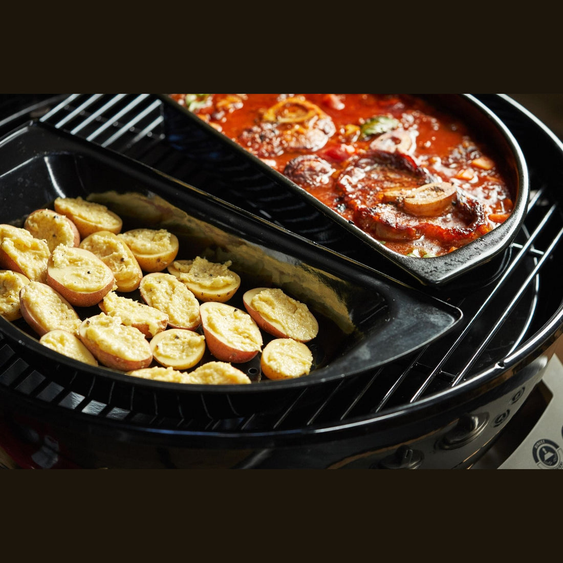 OutdoorChef - HALF-MOON COOKING SET, 2-PIECE
