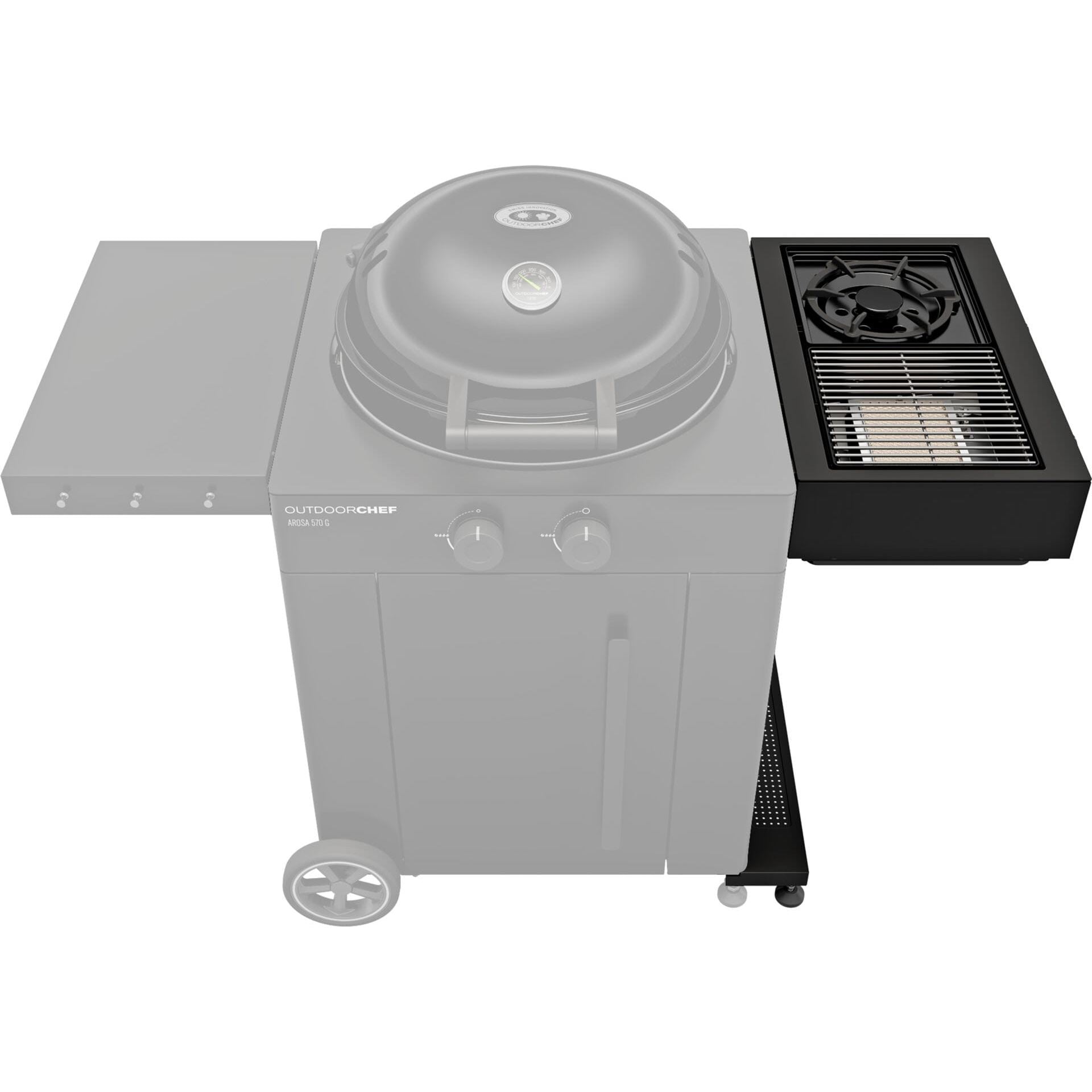 OutdoorChef - BLAZING/COOKING ZONE BLACK 30MBAR