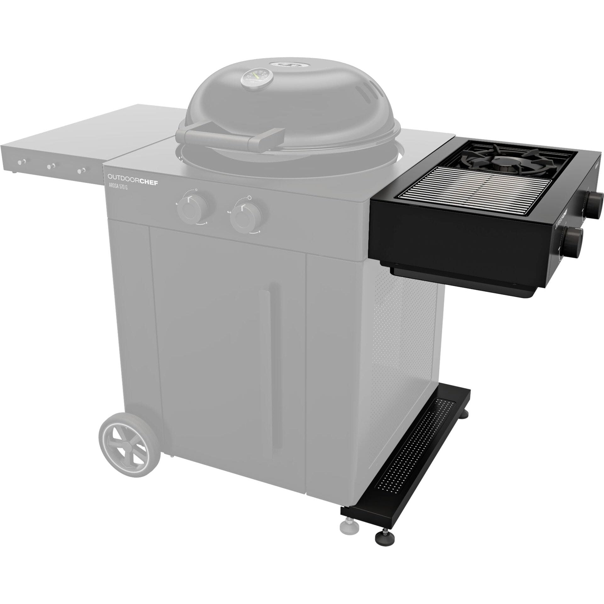 OutdoorChef - BLAZING/COOKING ZONE BLACK 30MBAR