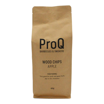 ProQ Smoking Wood Chips - Apple - Bag 400g ehdxb