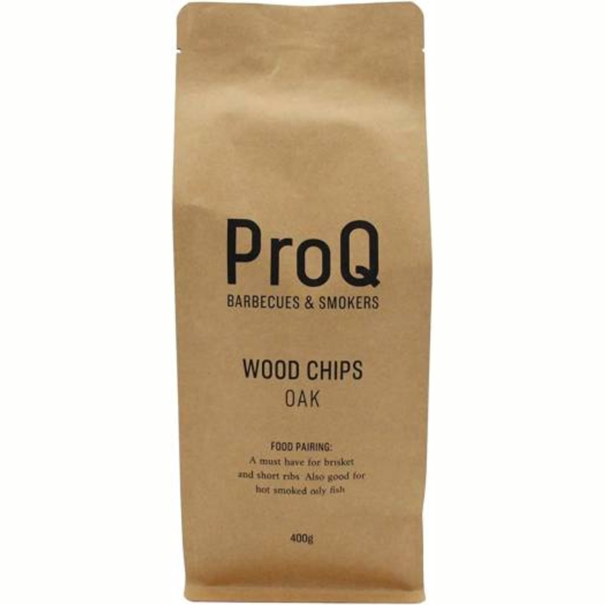 ProQ Smoking Wood Chips - Oak - Bag 400g ehdxb