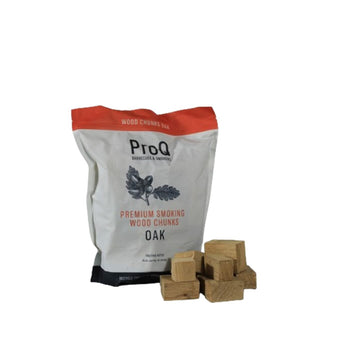 ProQ Smoking Wood Chunks - Oak - Bag 1kg ehdxb