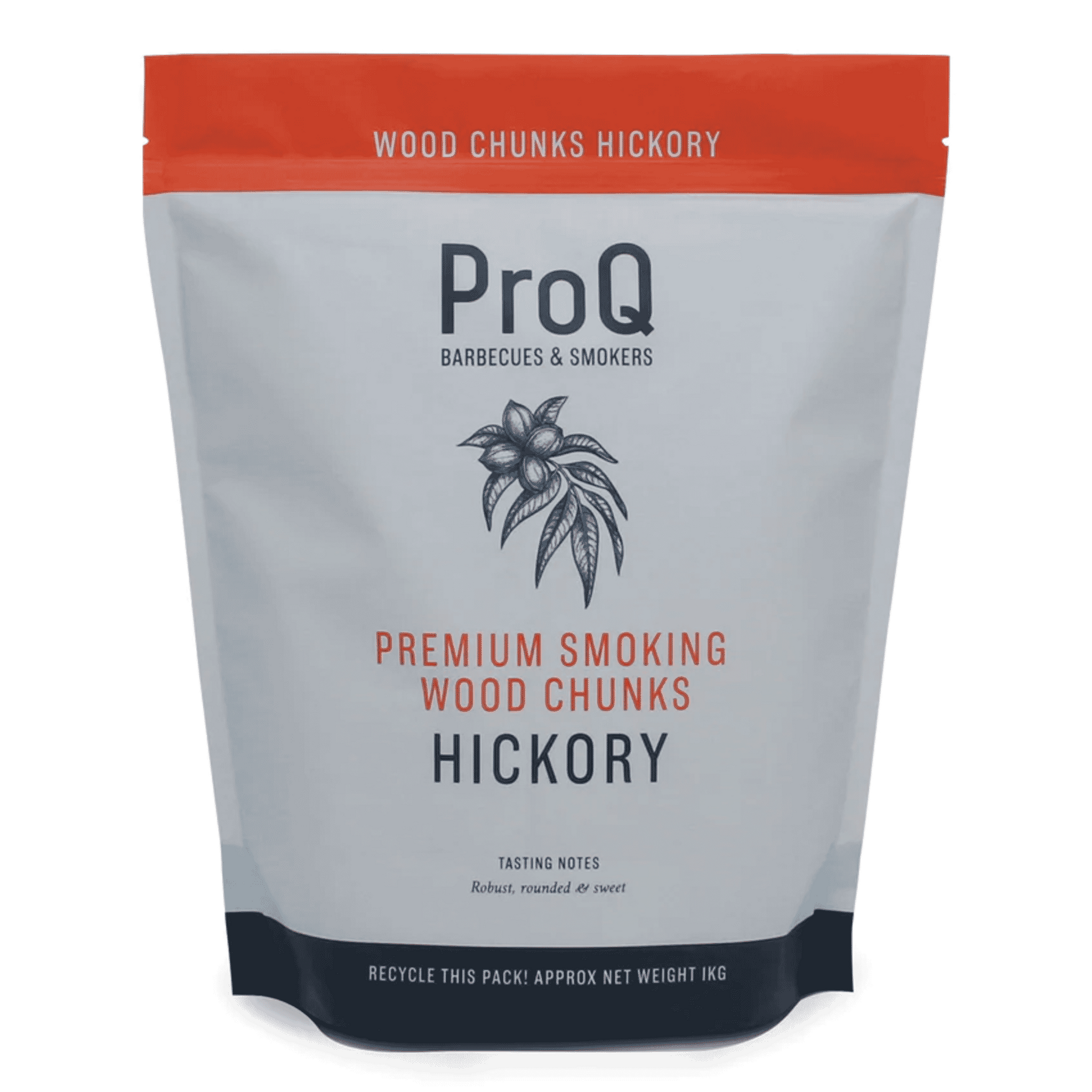 ProQ Smoking Wood Chunks - Hickory - Bag 1kg ehdxb