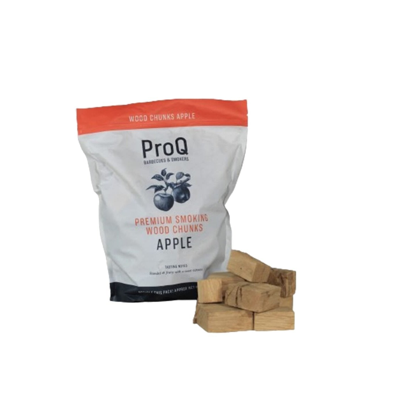 ProQ Smoking Wood Chunks - Apple - Bag (1kg)
