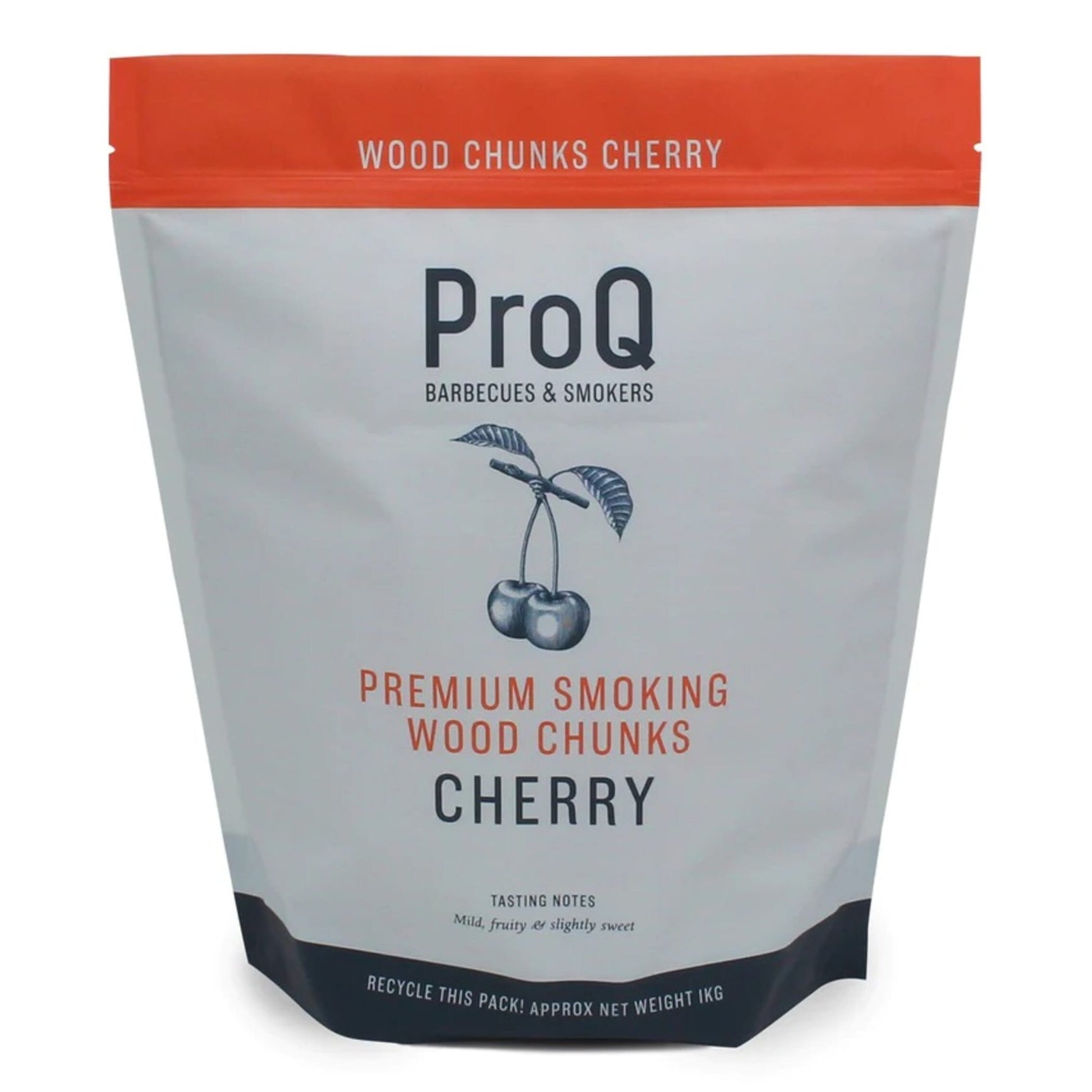 ProQ Smoking Wood Chunks - Cherry - Bag 1kg ehdxb