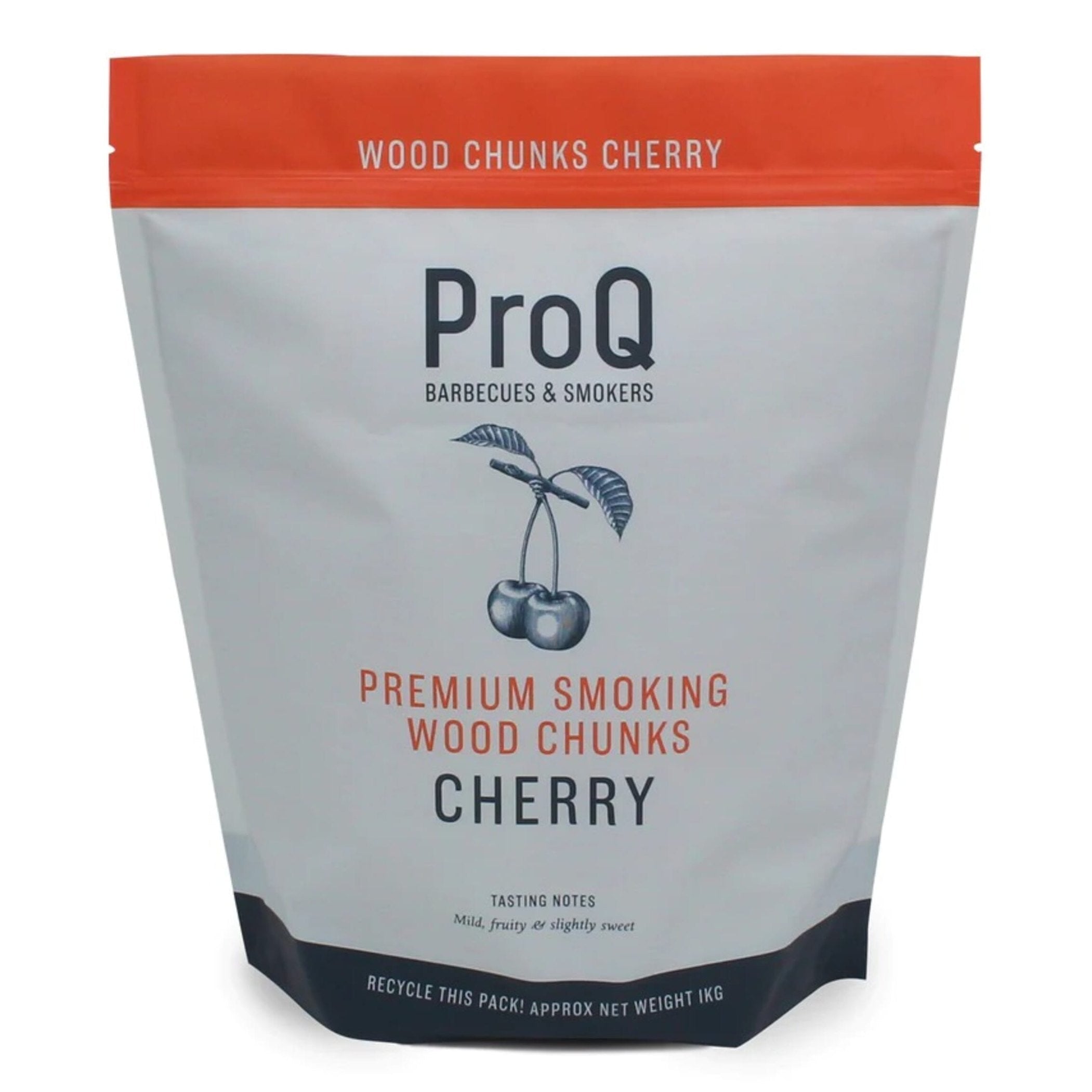 ProQ Smoking Wood Chunks - Cherry - Bag 1kg ehdxb