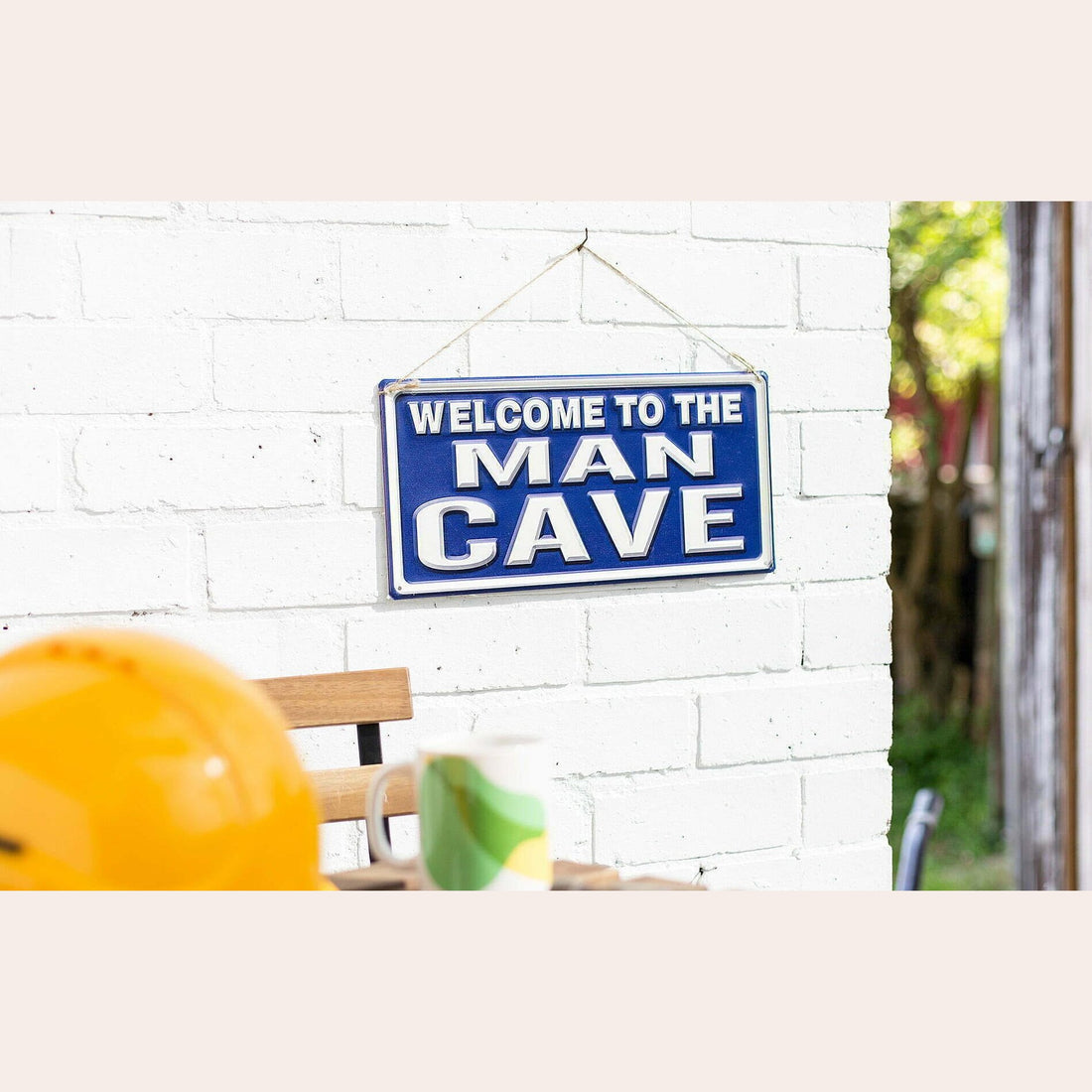La Hacienda - Welcome to the Man Cave Wall Sign