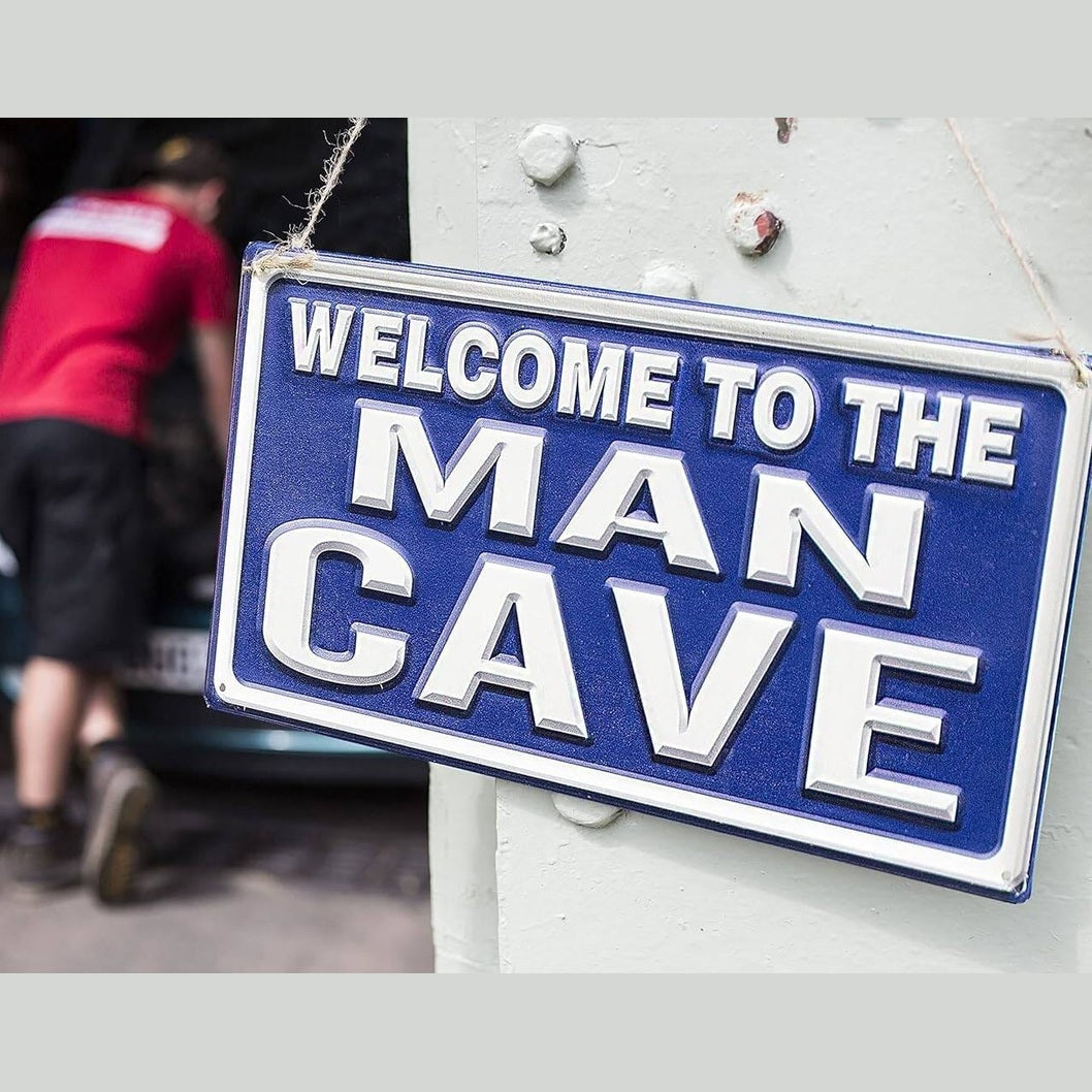 La Hacienda - Welcome to the Man Cave Wall Sign