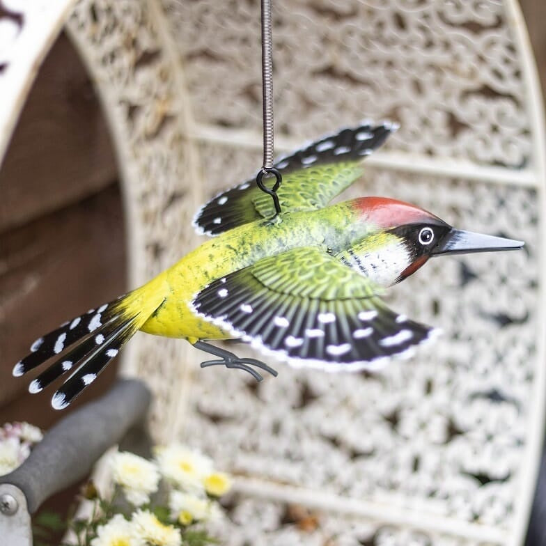 La Hacienda - Metal Woodpecker in Flight
