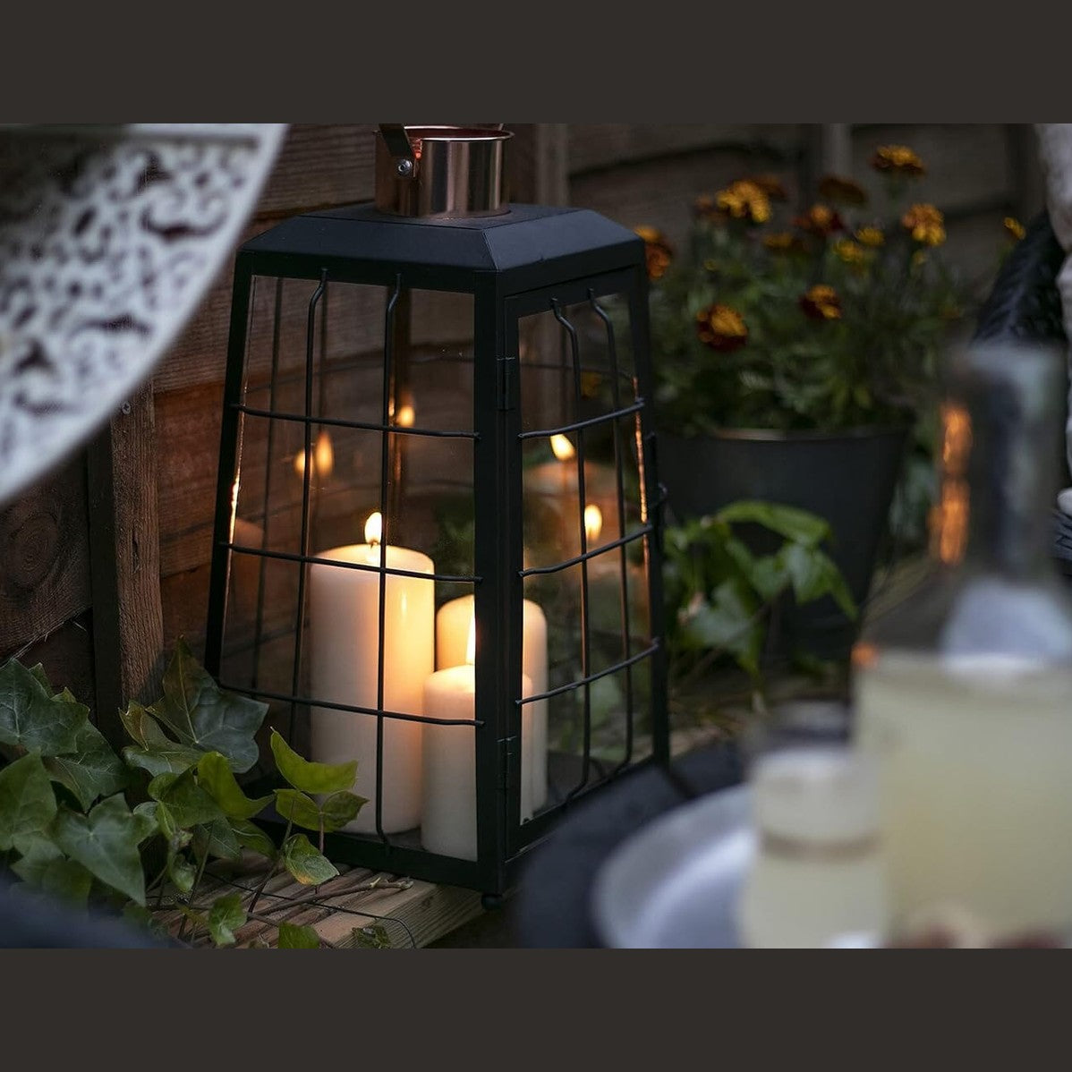 La Hacienda - Alderin Lantern - Large