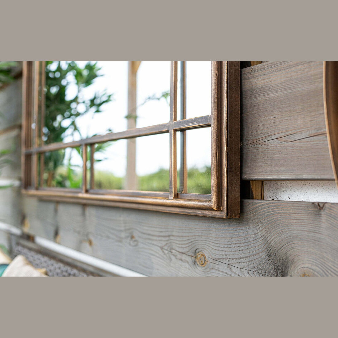 La Hacienda - Milano Gold Rectangle Mirror