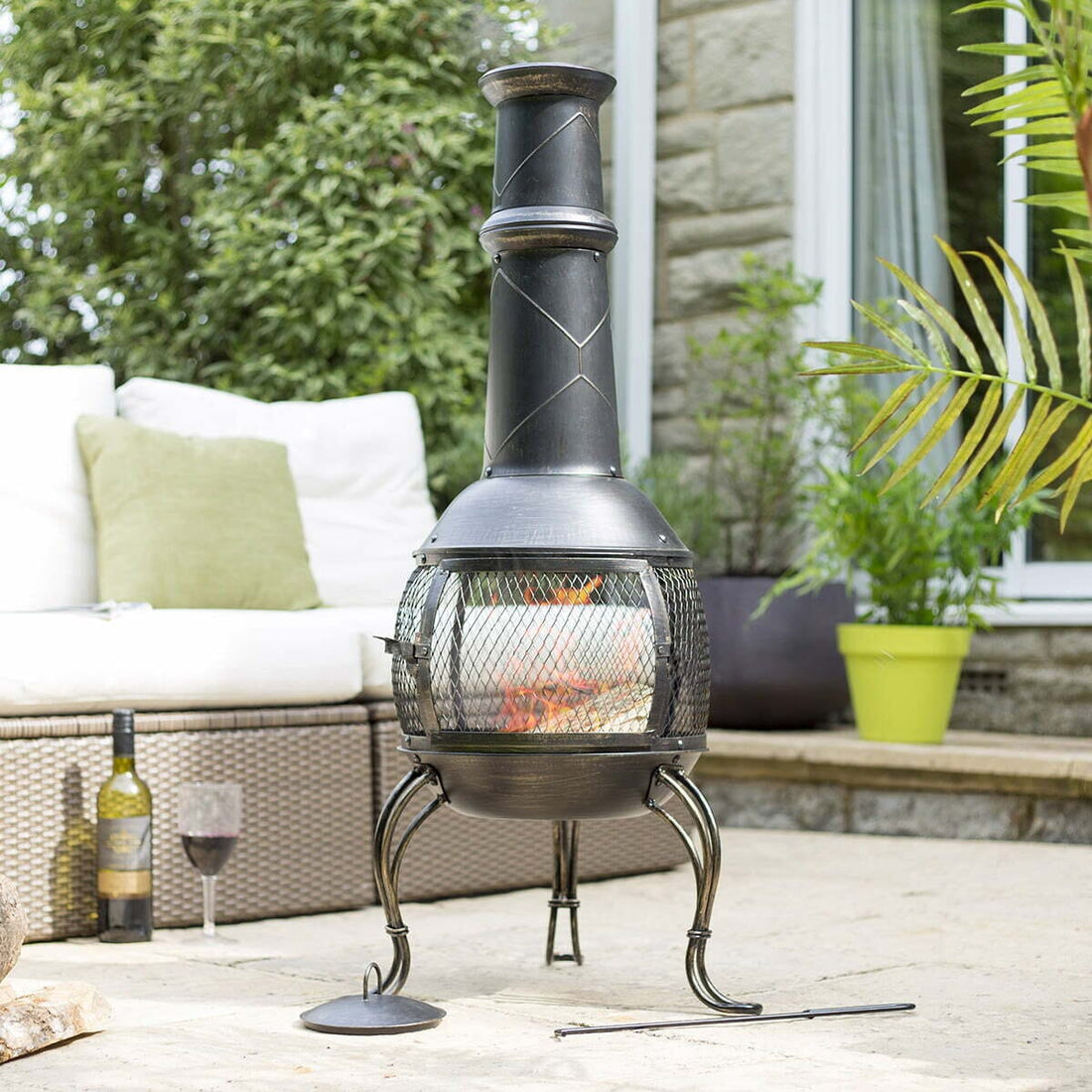 La Hacienda - Leon firepit  Medium