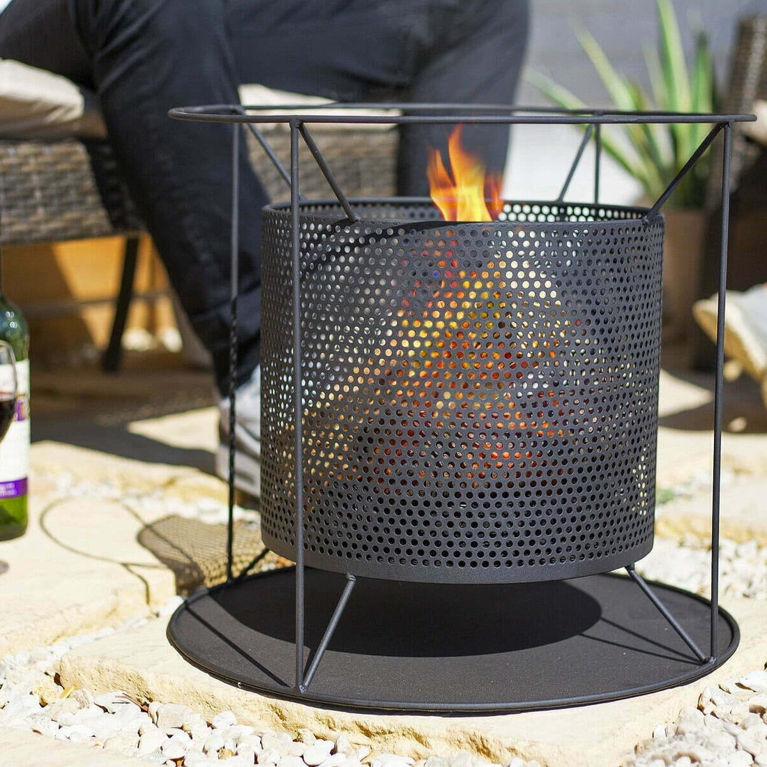 La Hacienda - Kora Perforated Firebasket