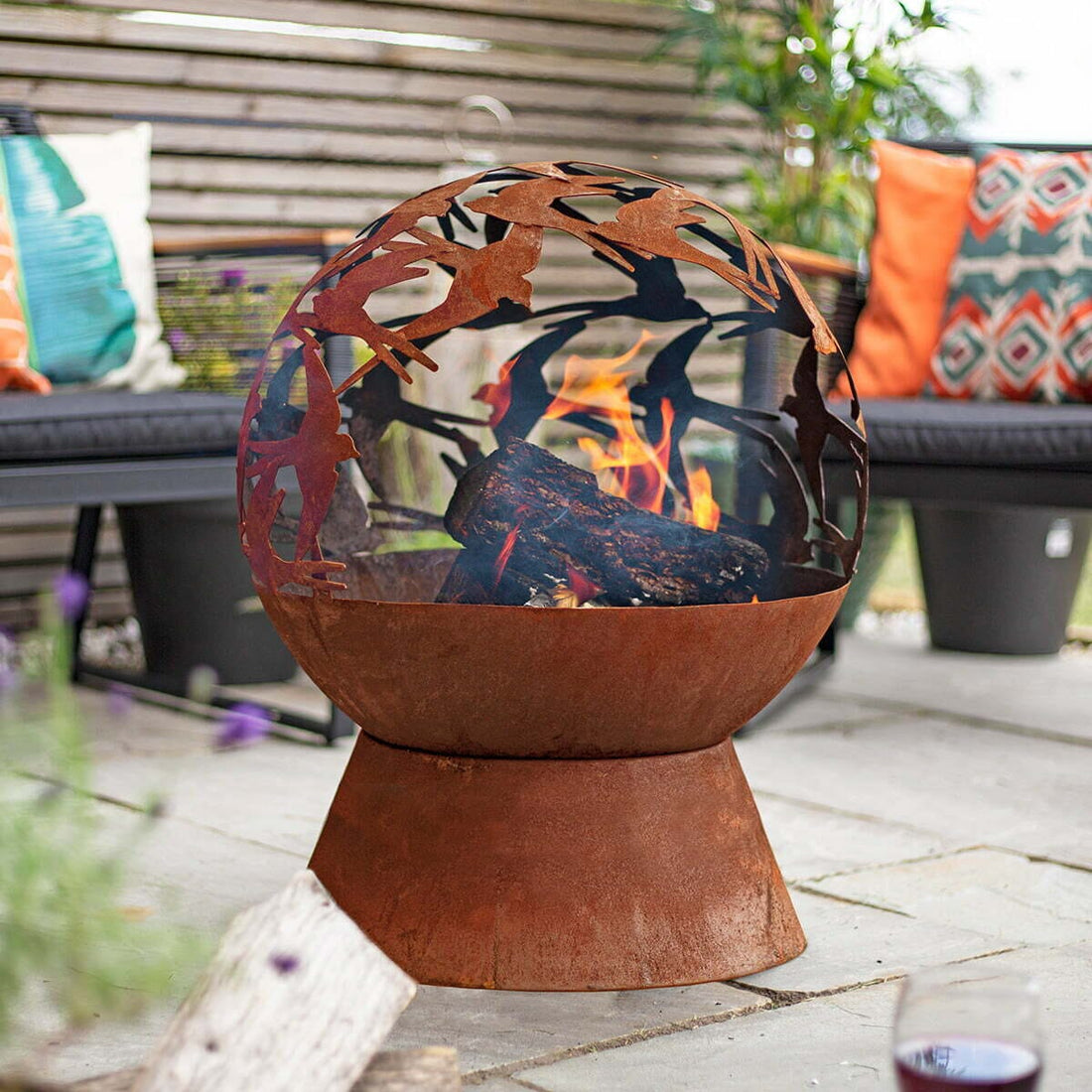 La Hacienda - Swallows  Fire Globe