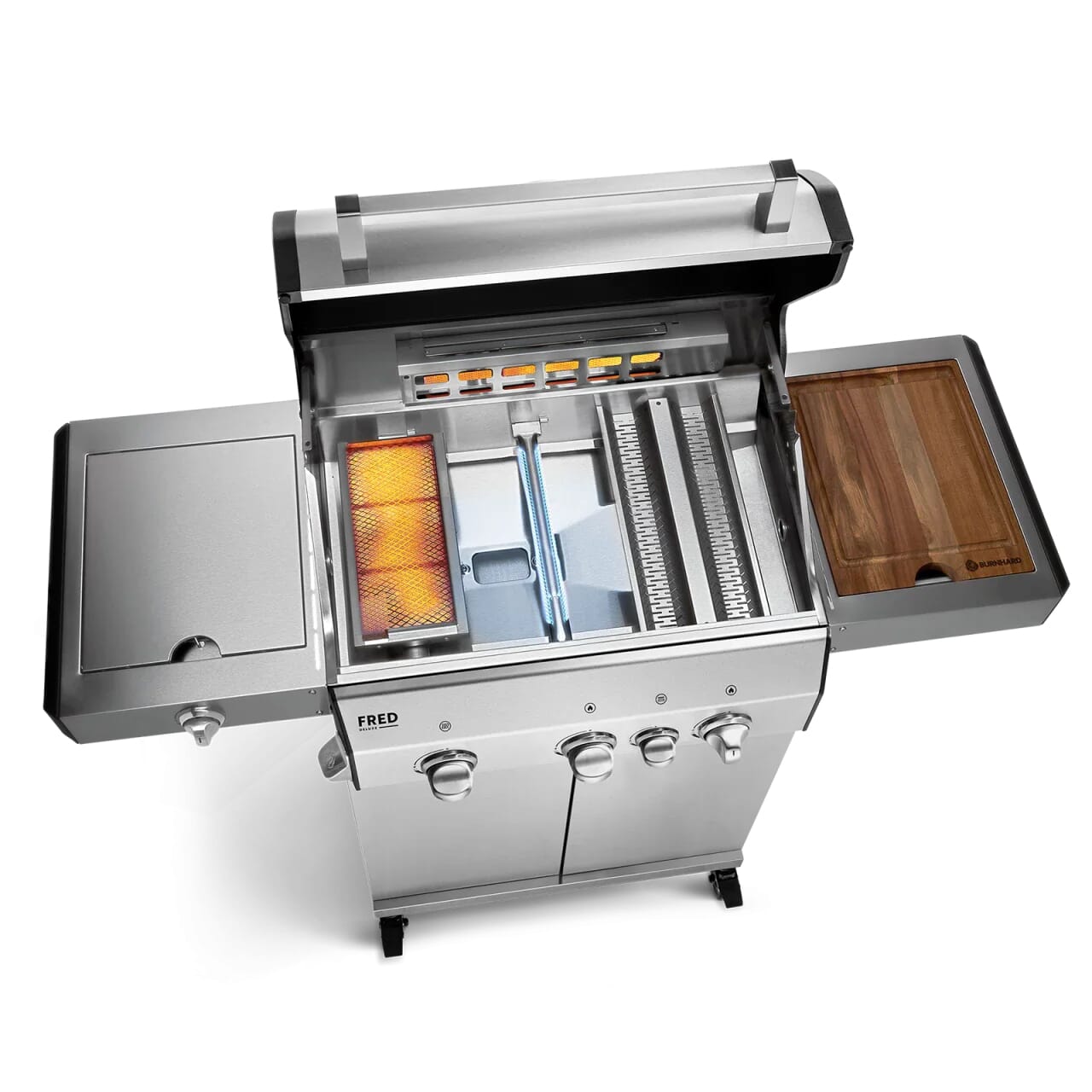 Burnhard FRED - 3-Burner Gas Grill Deluxe - Series 3