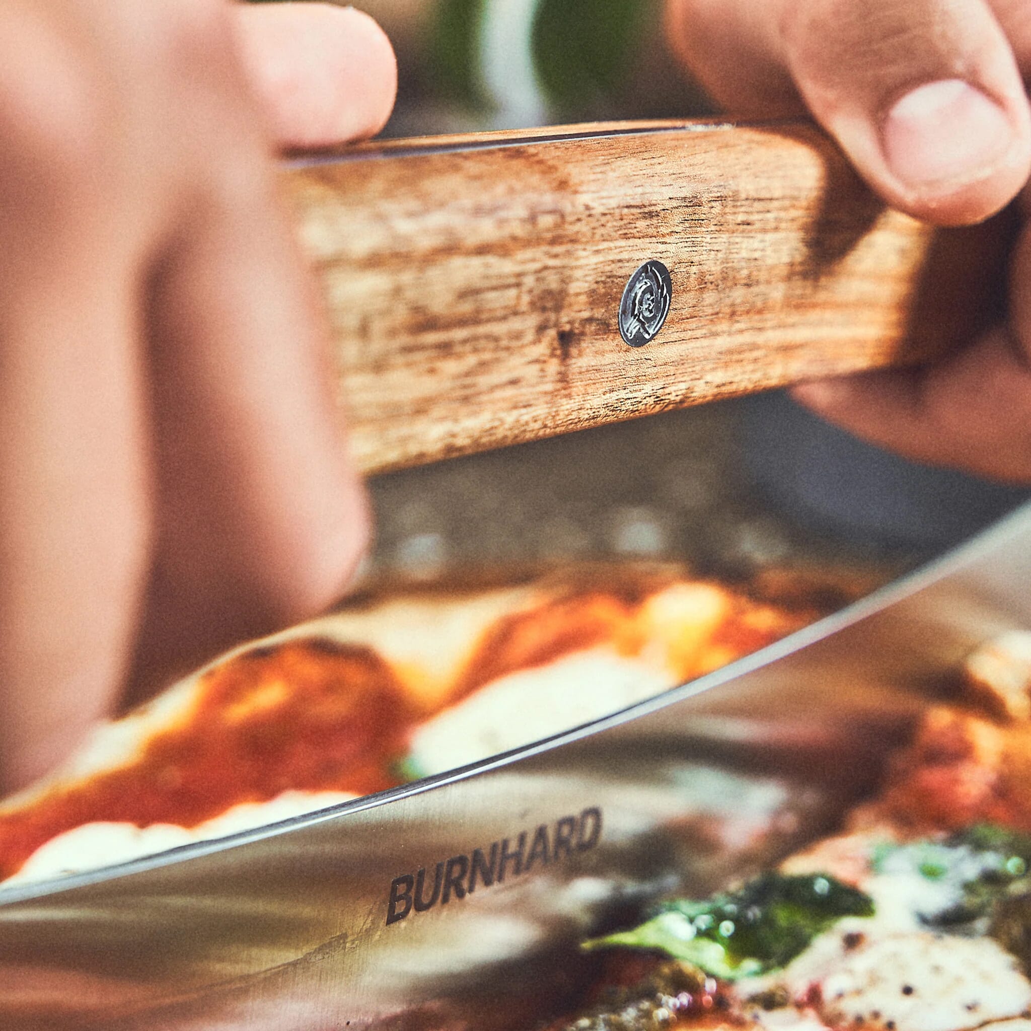 Burnhard Pizza Rocking Pizza Cutter