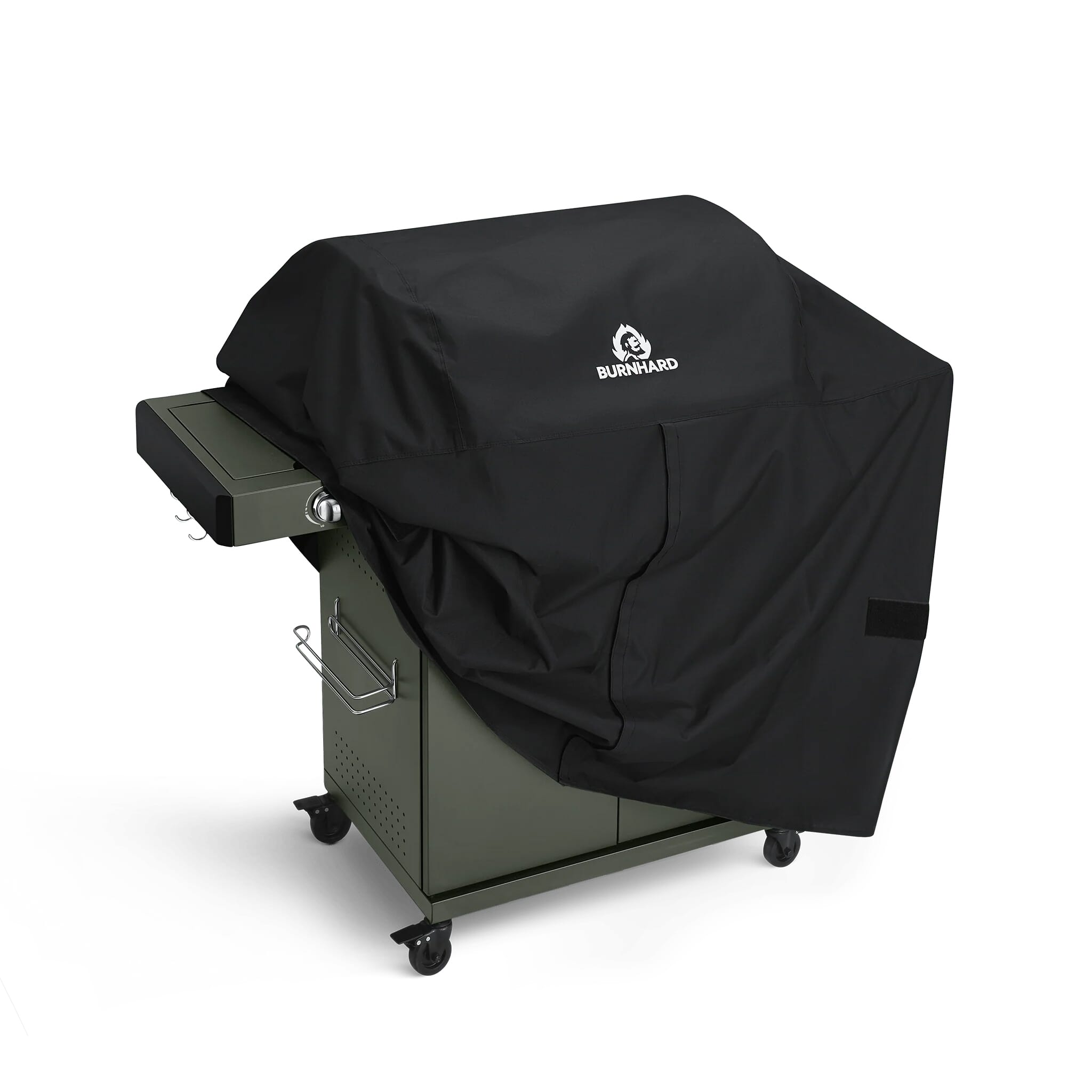 Burnhard Big FRED - Deluxe Gas Grill 4-Burner Green Edition - CastGrates