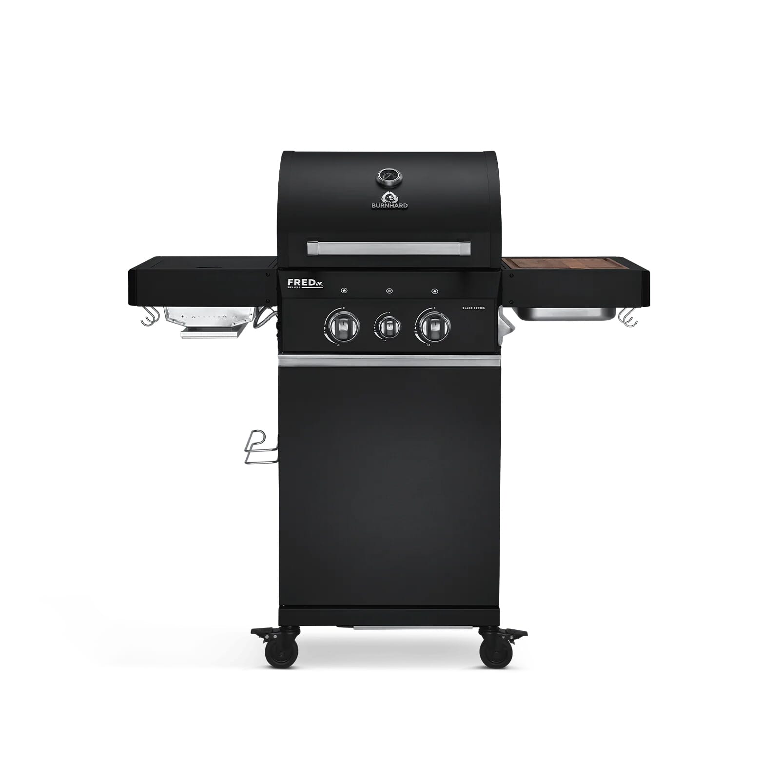 Burnhard FRED Jr. - 2-Burner Gas Grill Deluxe Black Edition - Series 3