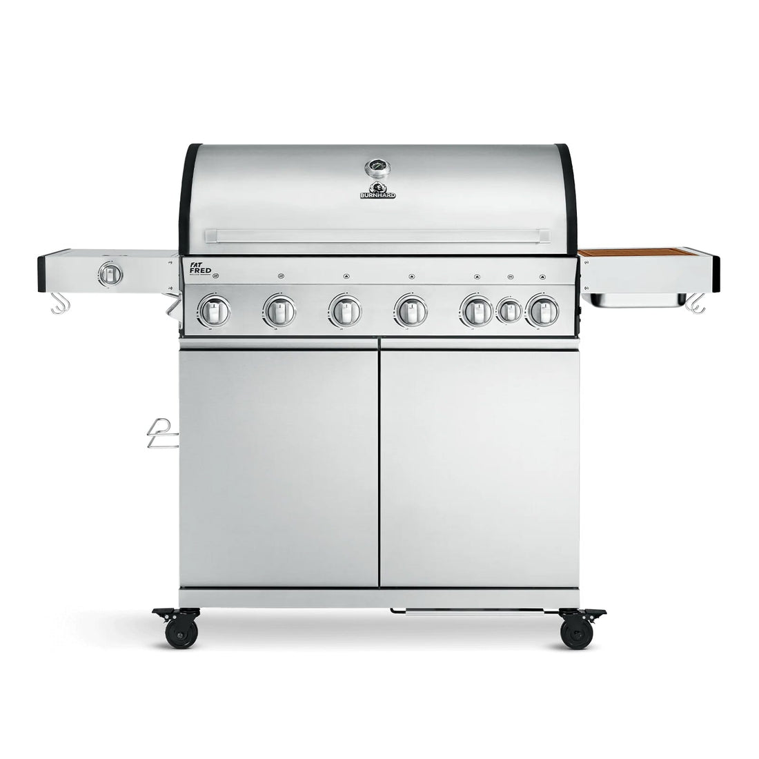Burnhard Fat FRED - 6-Burner Gas Grill Deluxe - Series 3