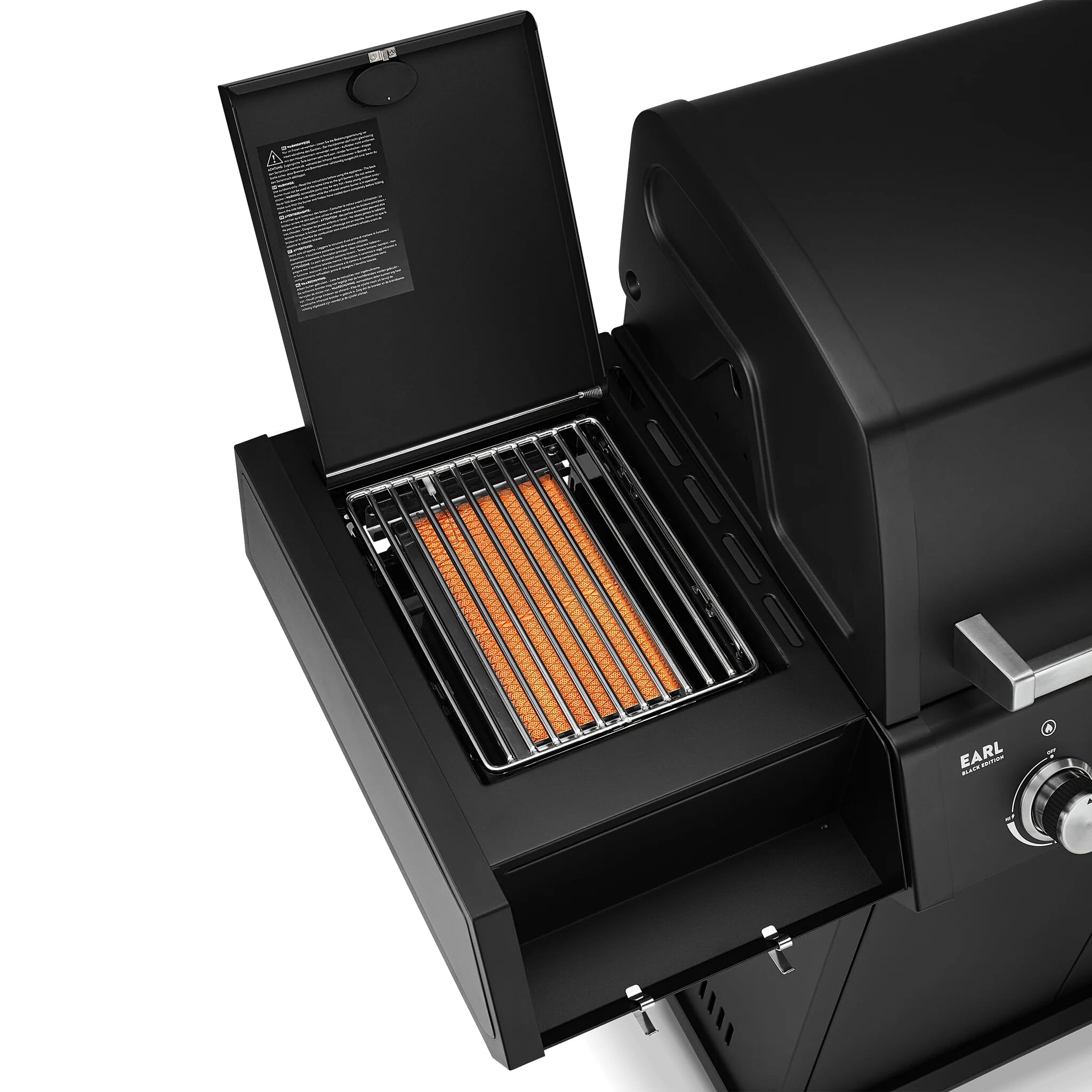 Burnhard EARL - 3-Burner Premium Gas Grill - Black Edition 2025