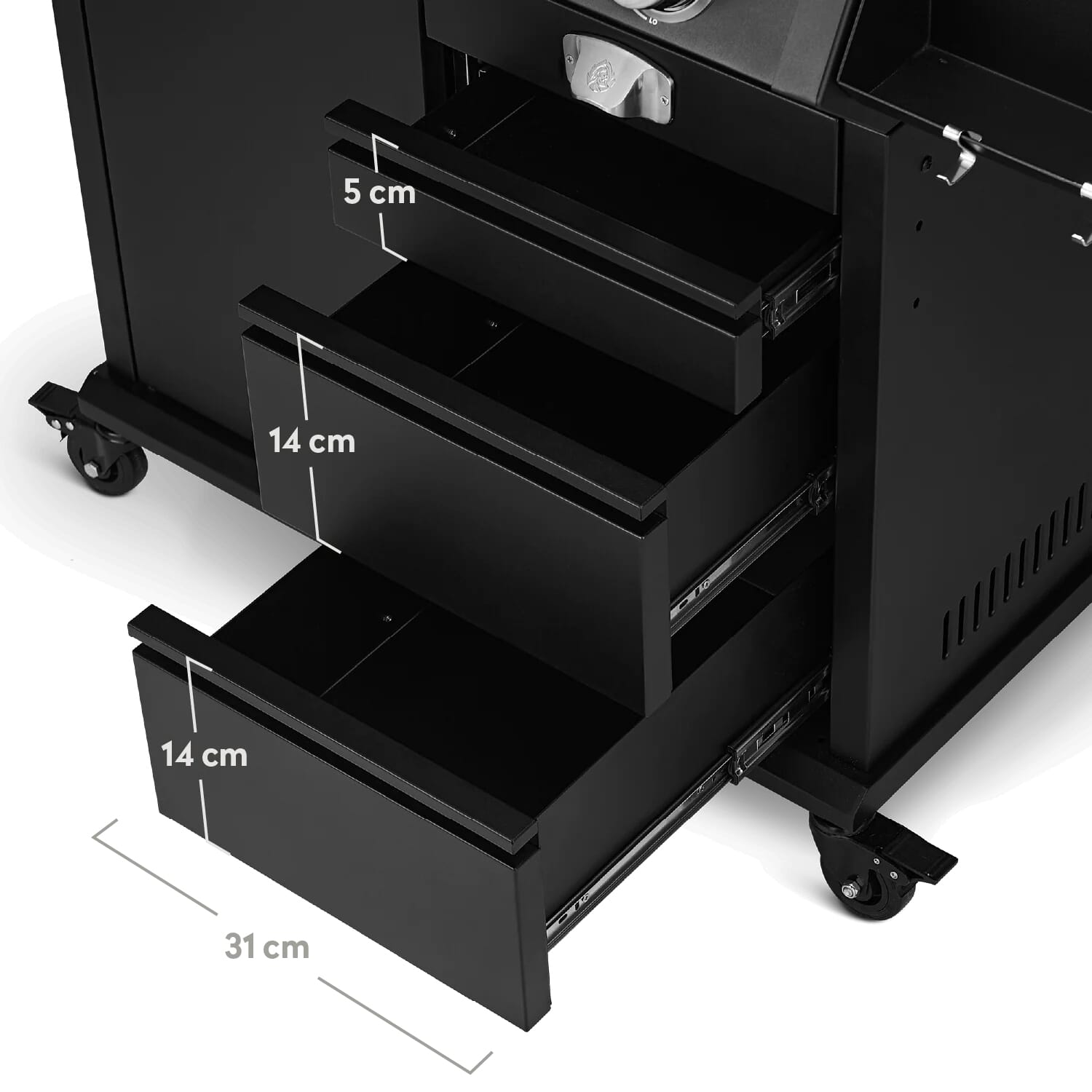 Burnhard Big EARL - 4-Burner Premium Gas Grill 2025 Black