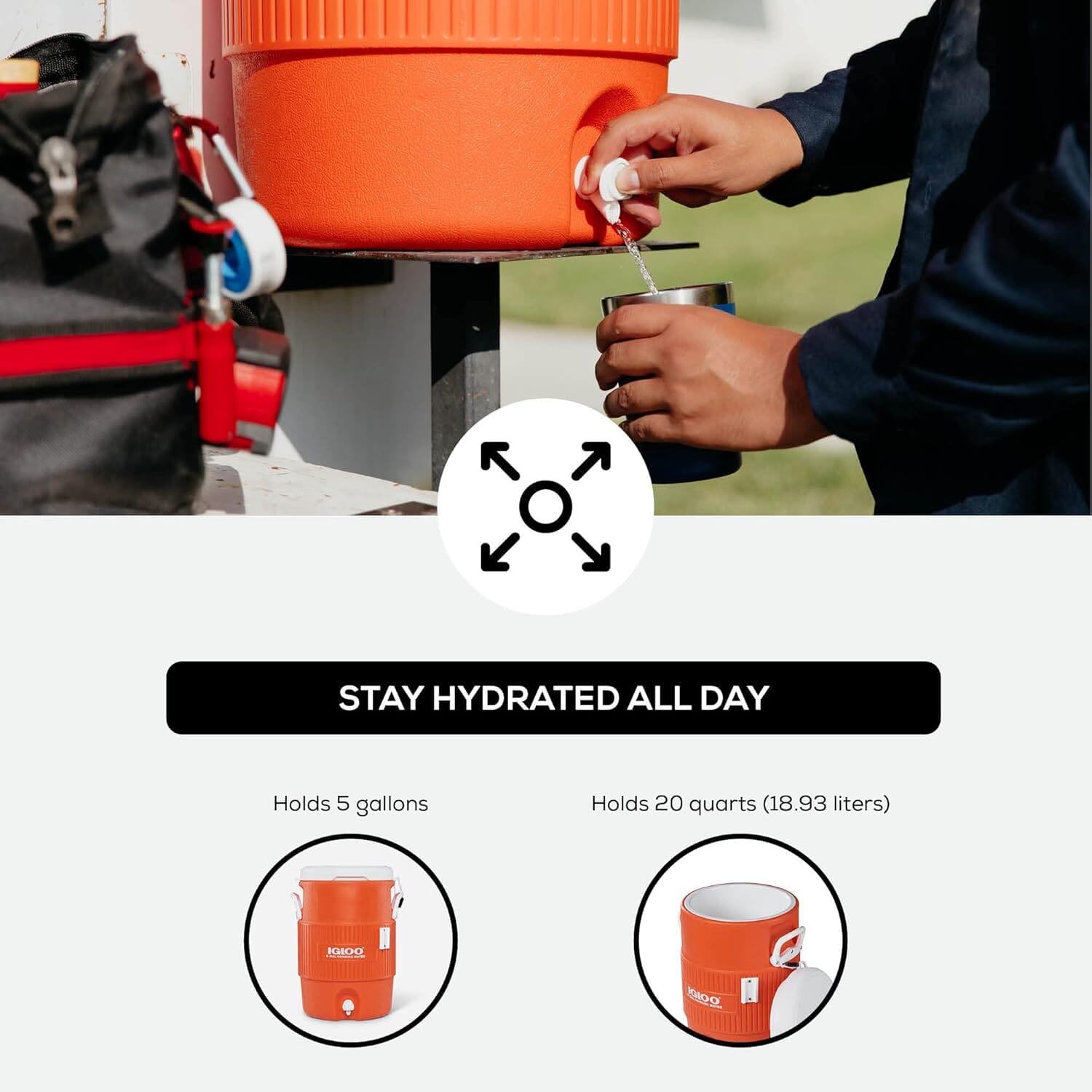 Igloo 5 Gallon Seat Top Cooler