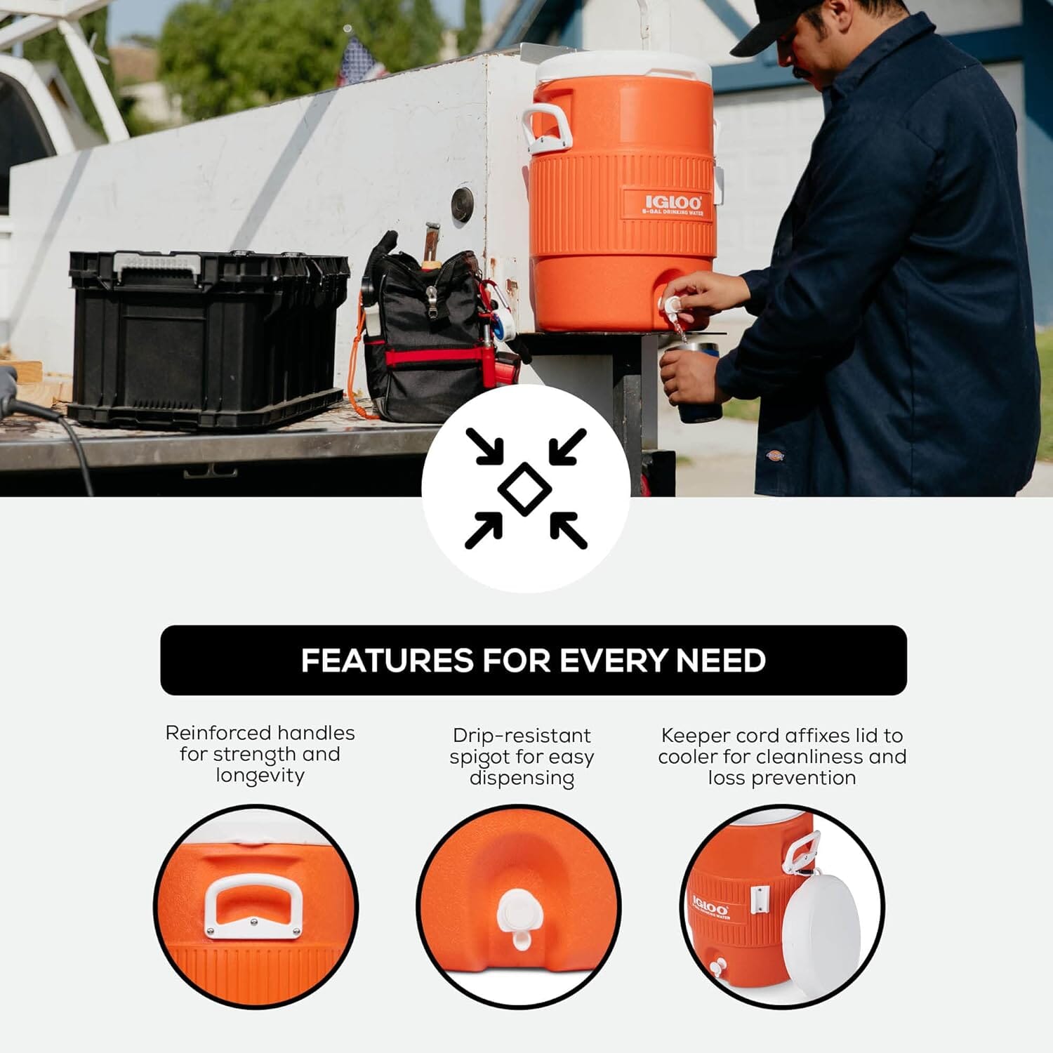 Igloo 5 Gallon Seat Top Cooler