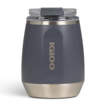 Igloo 10 Oz Wine Tumbler, Carbonite