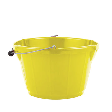 Gorilla Plas - Gorilla Plas 10L Feed Bucket -Yellow