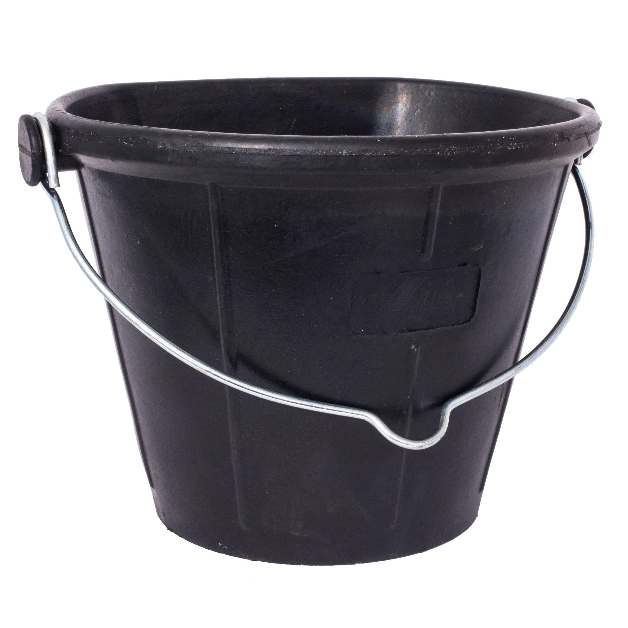 Tyre Rubber Buckets - Flat-Back Bucket