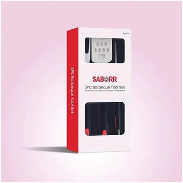 Saborr 3pc Barbeque Tool Set Bnx0003