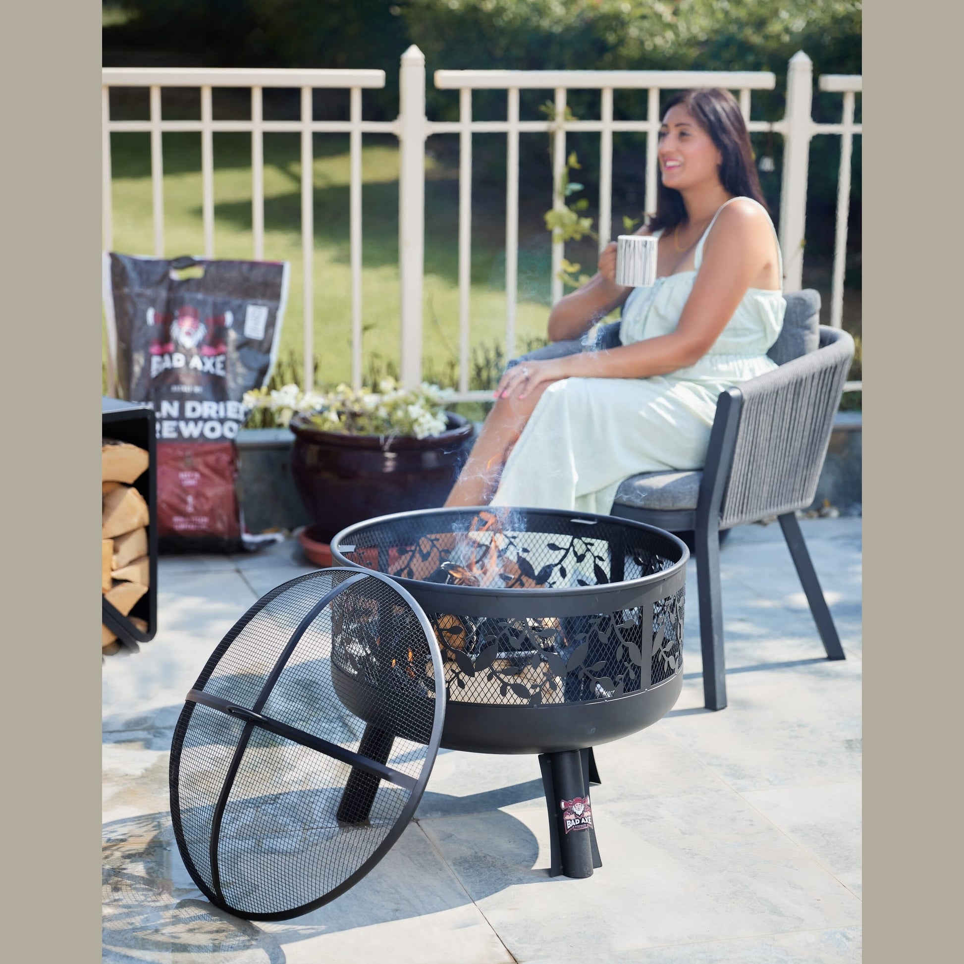 Bad Axe The Wildnerness Firepit ehdxb