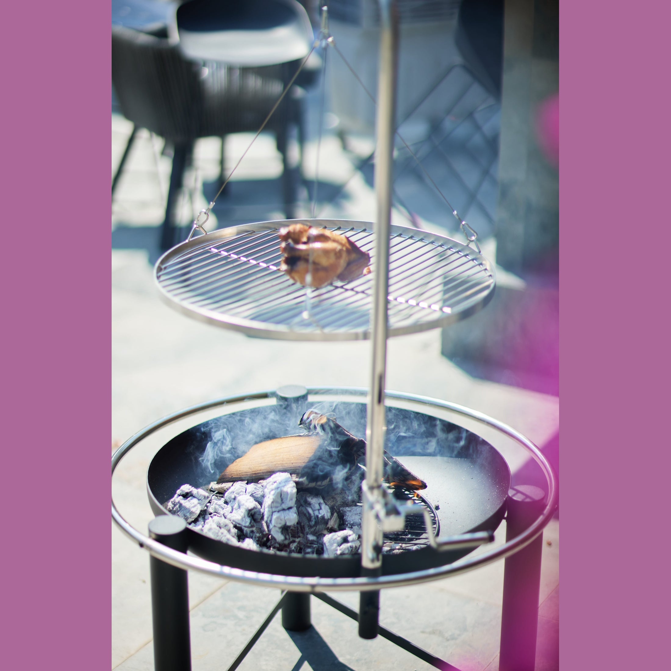 Bad axe The Hunter Firepit ehdxb