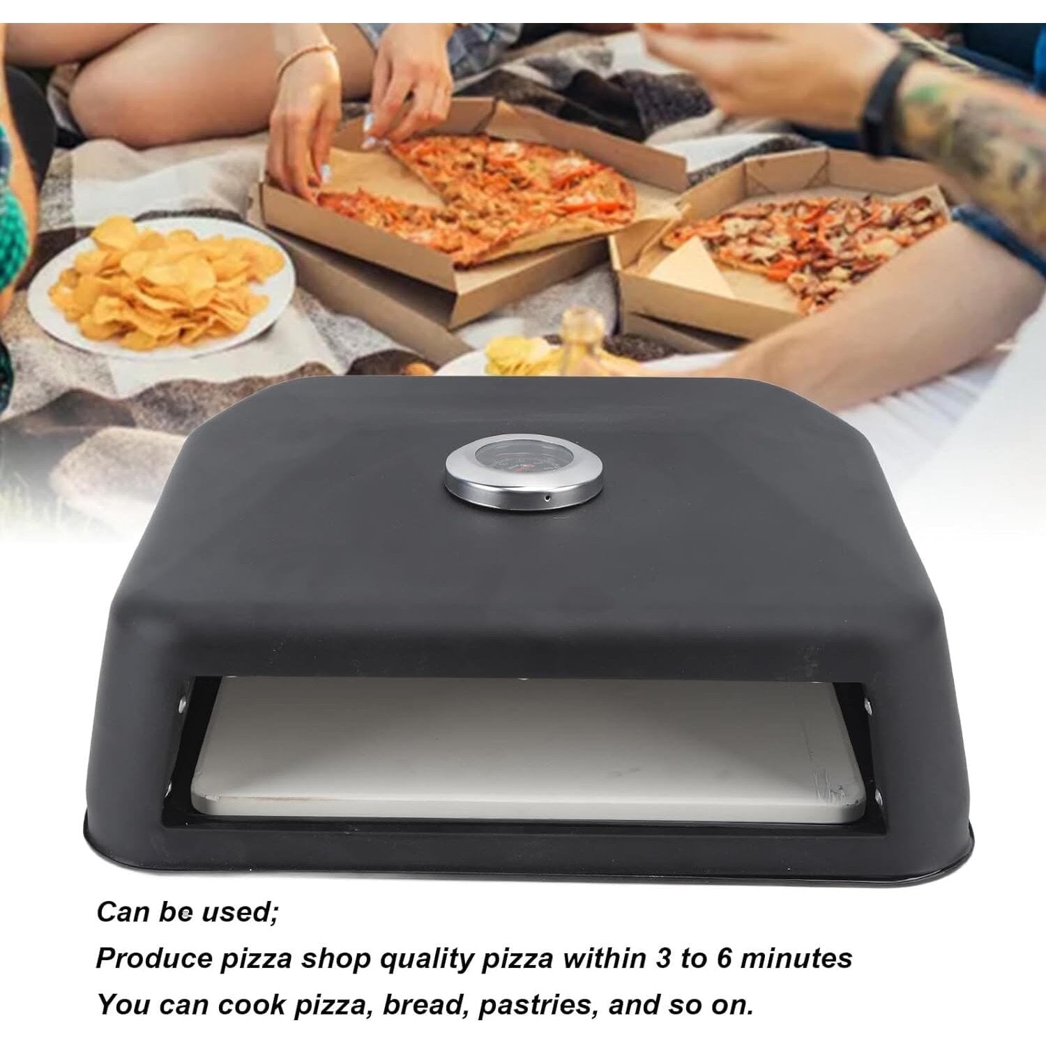 Bad Axe "BlazeBake" Pizza Oven