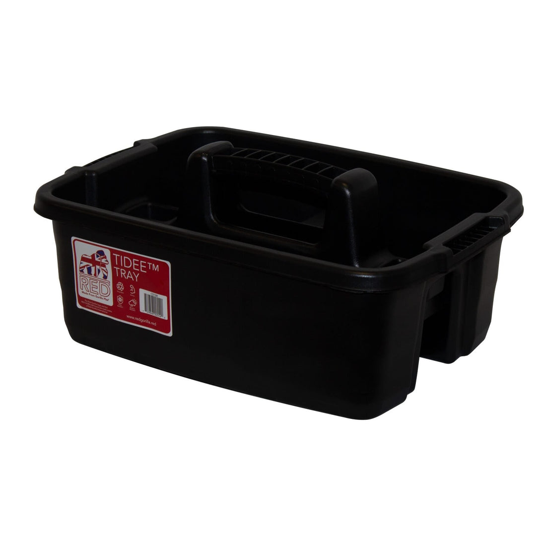 Plastic Tote Tray - Tidee Tray Black