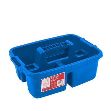 Plastic Tote Tray - Tidee Tray Blue