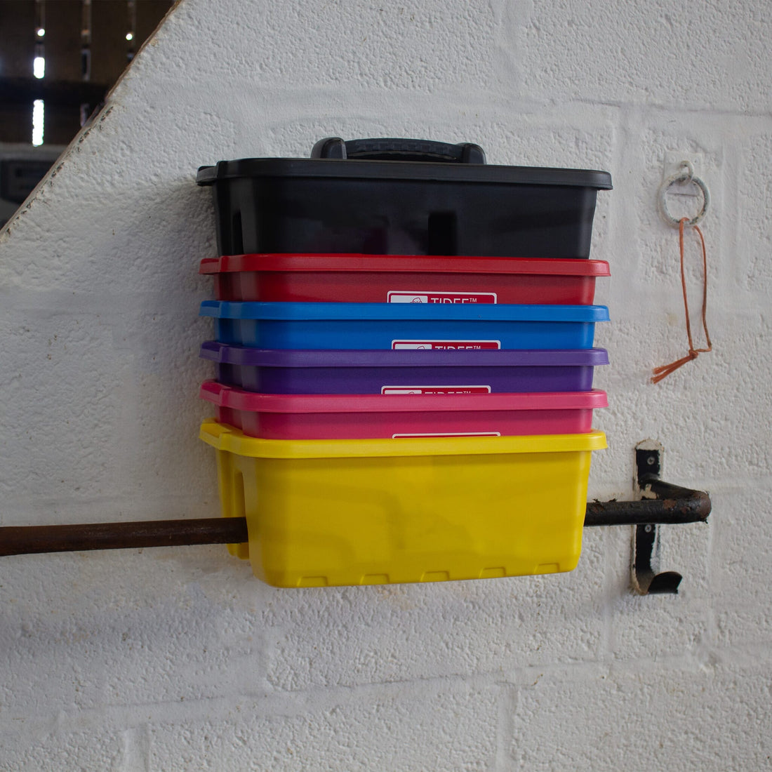 Red Gorilla - Plastic Tote Tray - Tidee Tray Purple