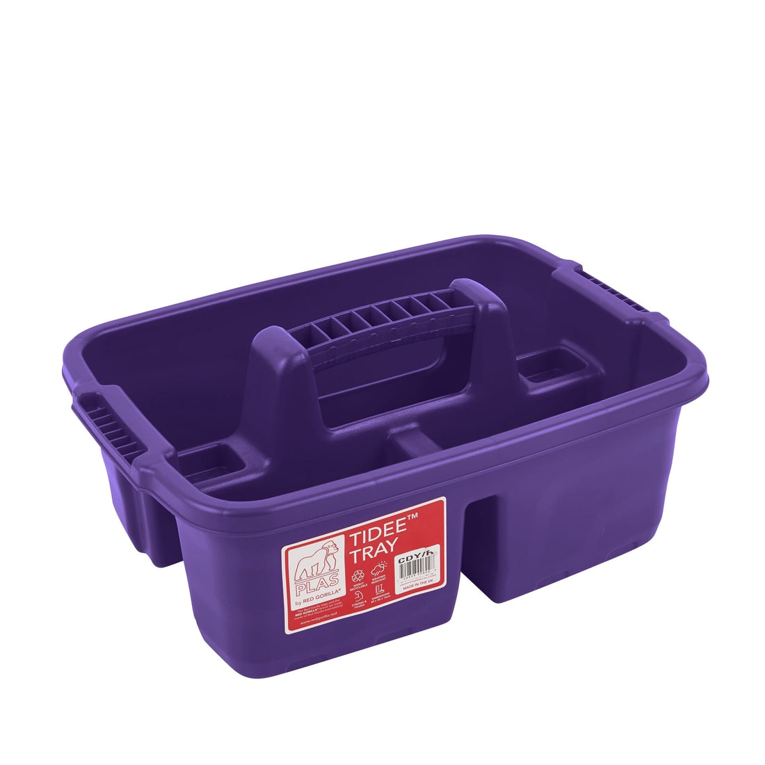 Plastic Tote Tray - Tidee Tray Purple