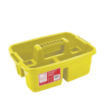 Plastic Tote Tray - Tidee Tray Yellow