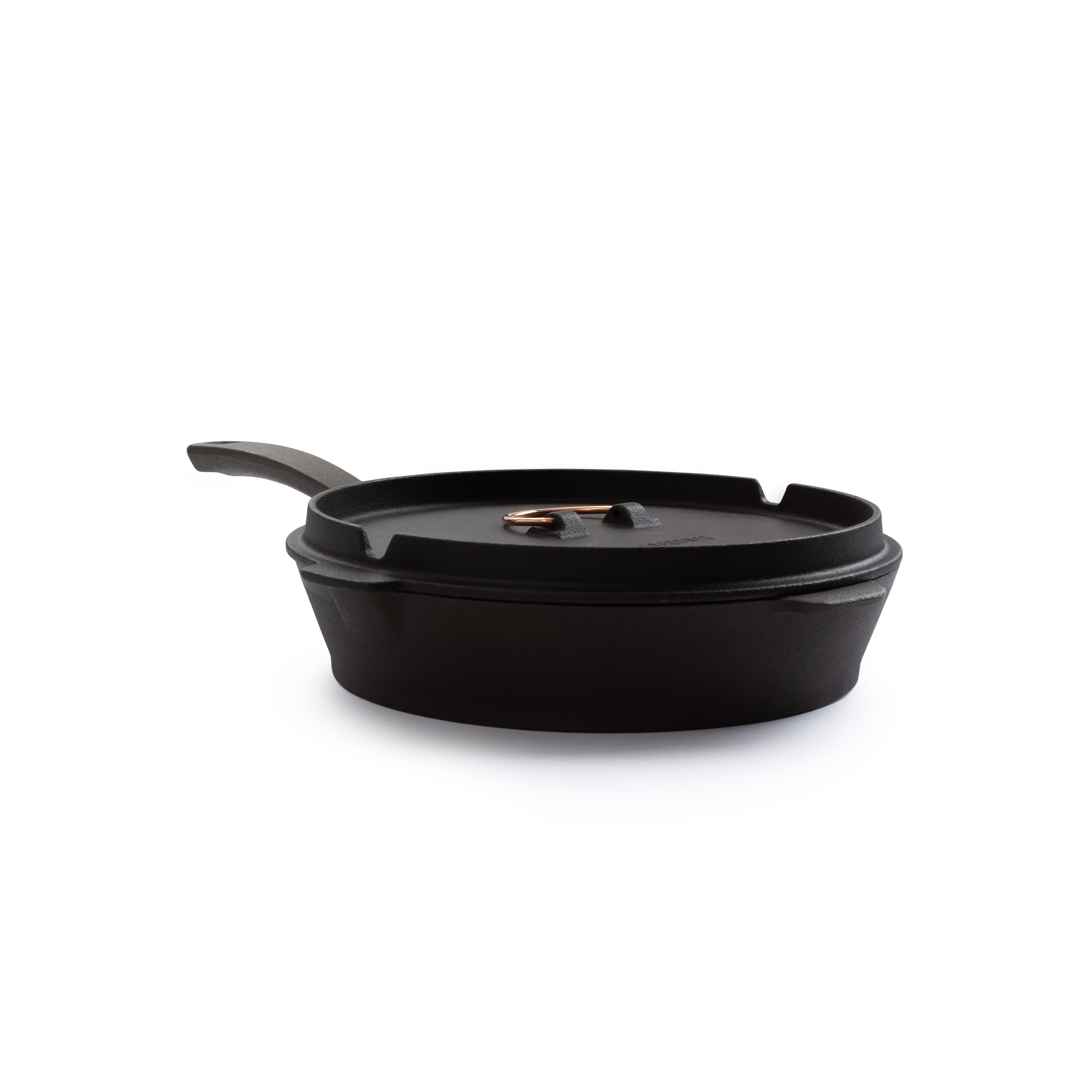 Barebones - 10" All in One Cast Iron Skillet
