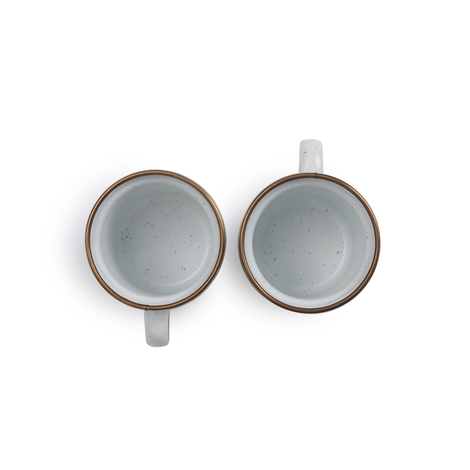 BareBones - Enamel Espresso Cup Eggshell - set of 2 -DISCONTINUED