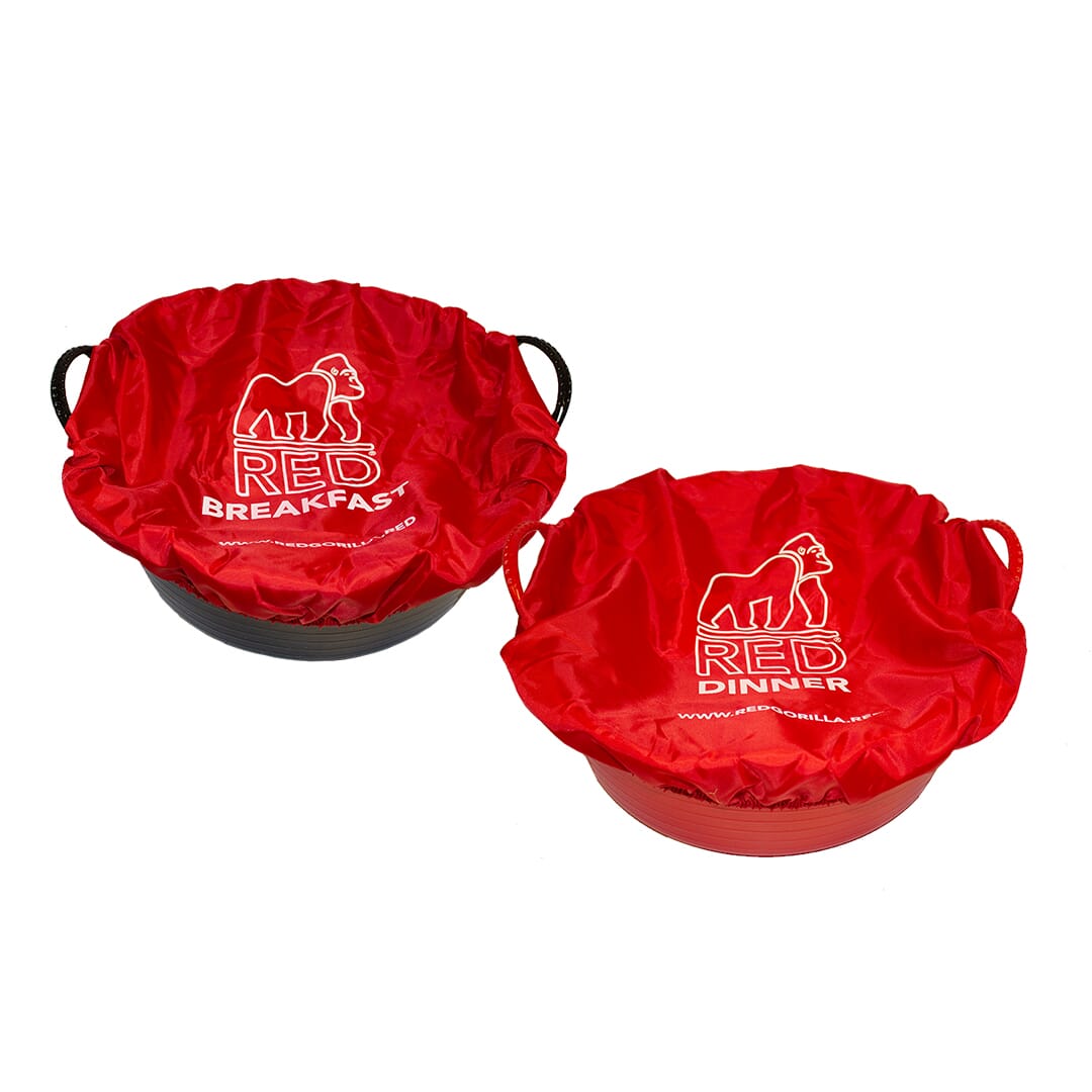 Tubcovers - Medium Red Breakfast/Dinner Covers