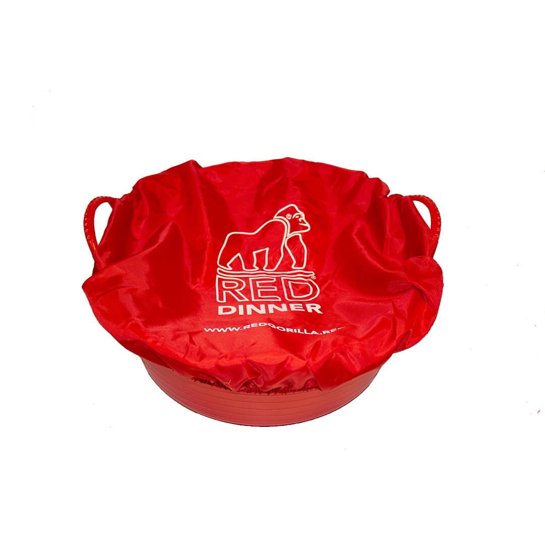 Tubcovers - Medium Red Breakfast/Dinner Covers
