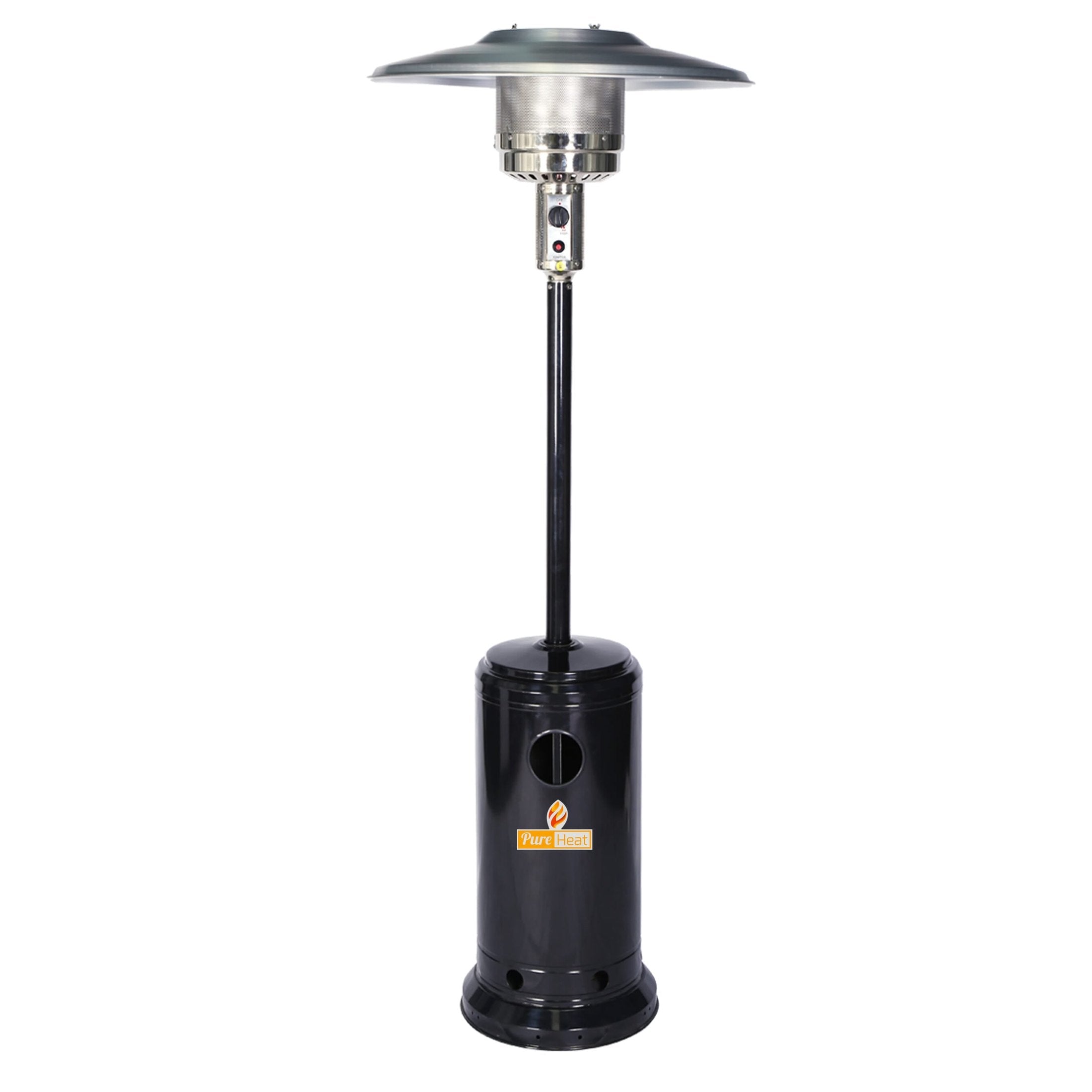 Pureheat Mushroom Style Gas Patio Heater In Black ehdxb