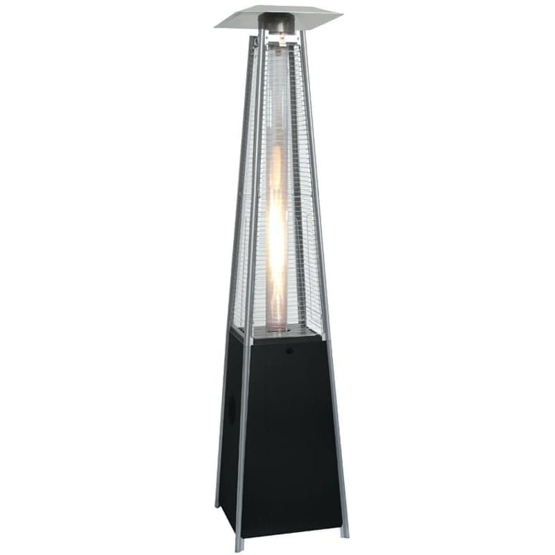 PureHeat Pyramid Style Gas Patio Heater In Black ehdxb