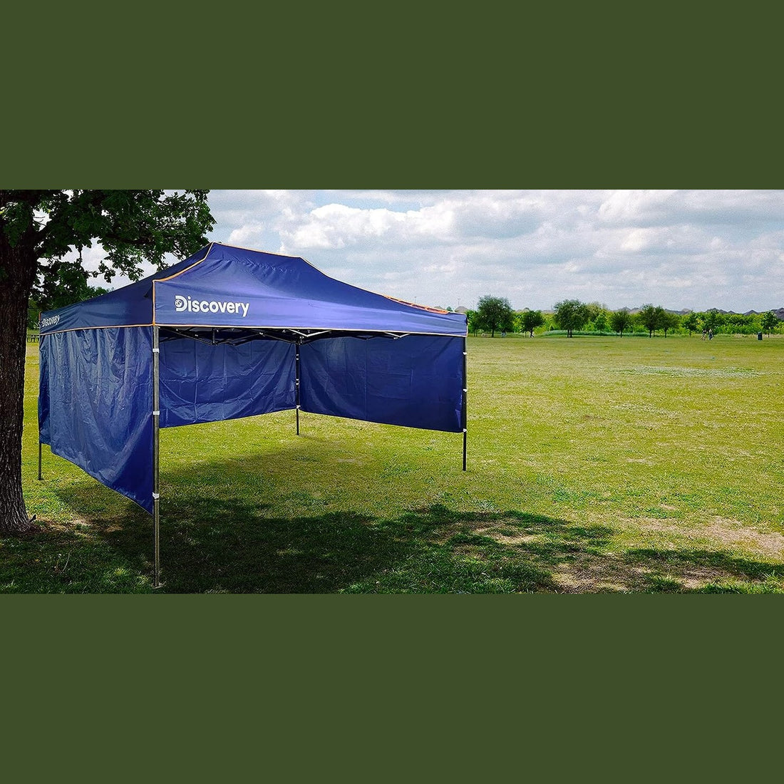 Discovery 30 Gazebo with 3 side panels ehdxb