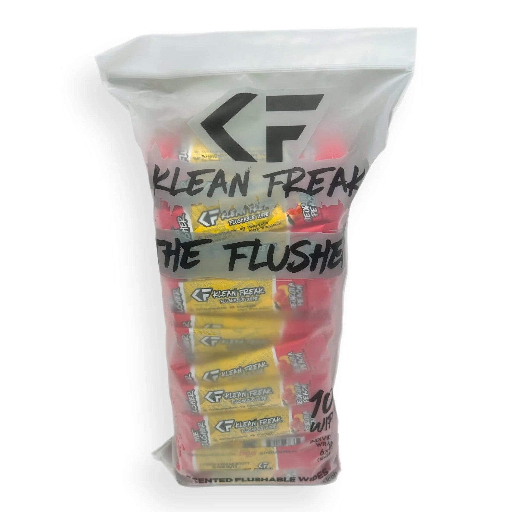 Klean Freak - The Flusher wipes - 100 Pack Georgia Peach